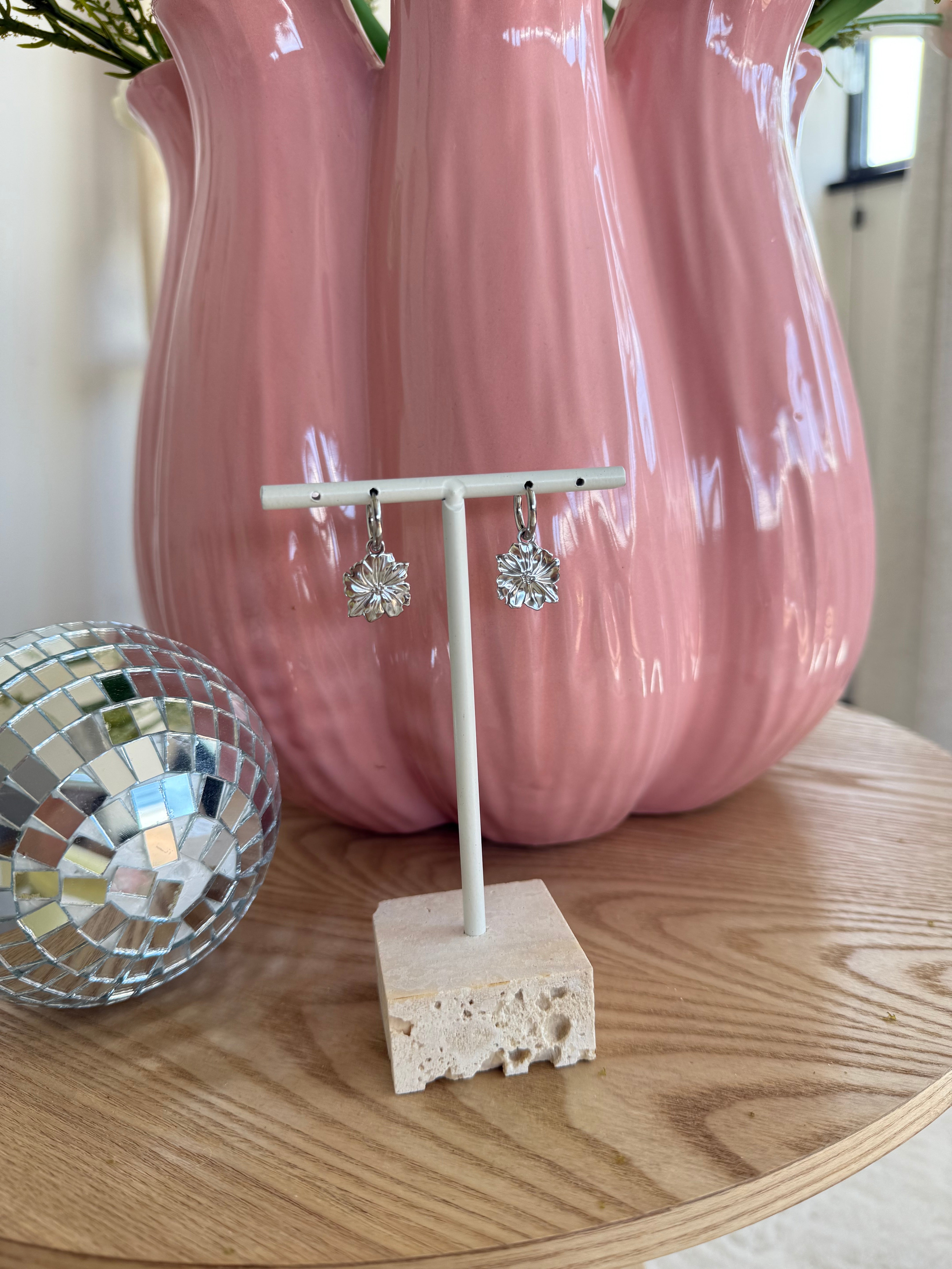Blossom charm earrings