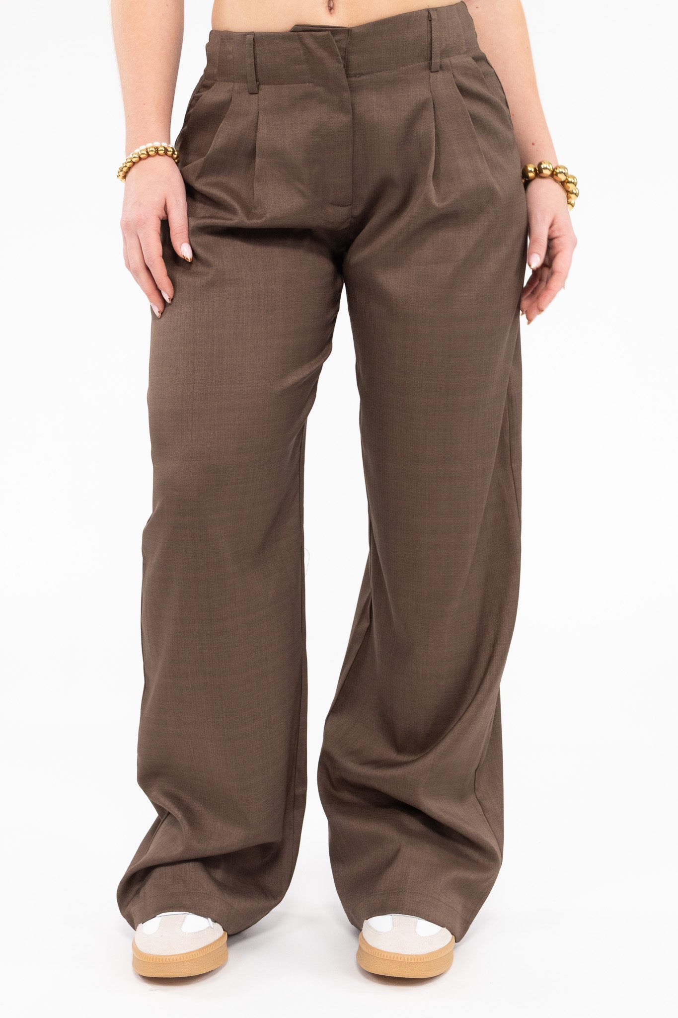 Classic Wide Leg Pantalon