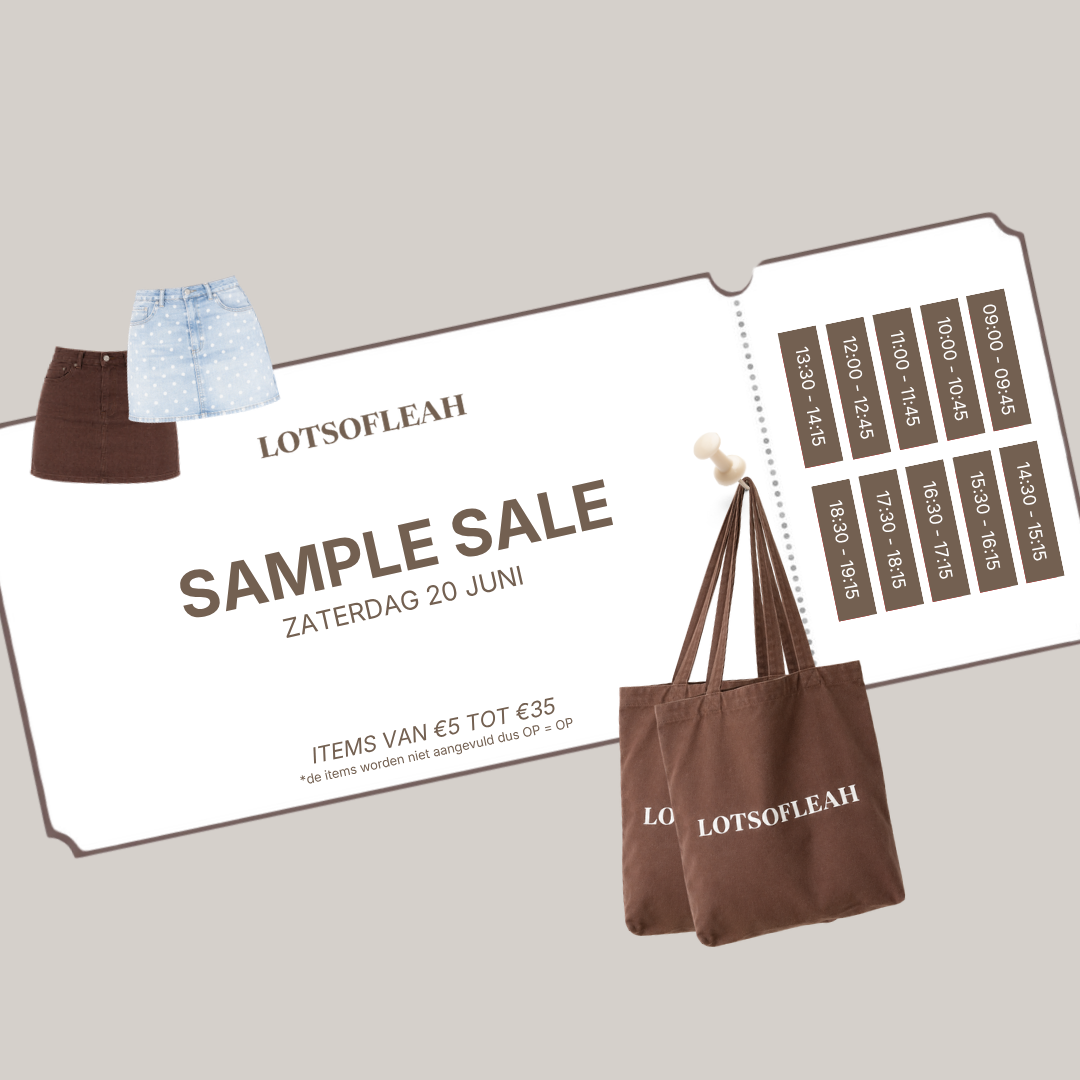 Sample Sale Tickets