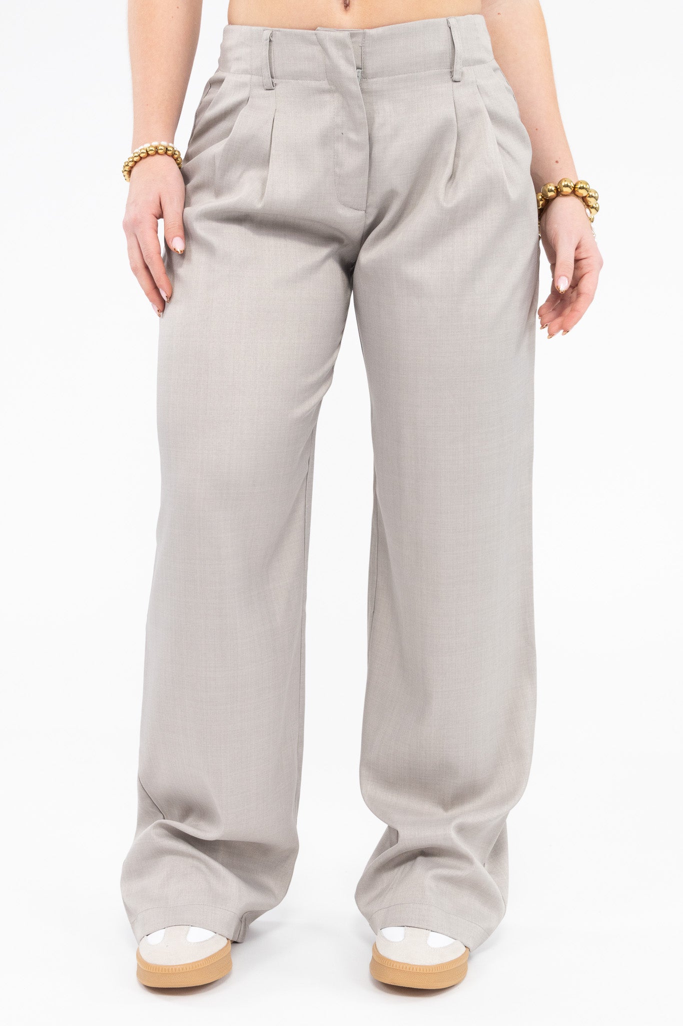 Classic Wide Leg Pantalon