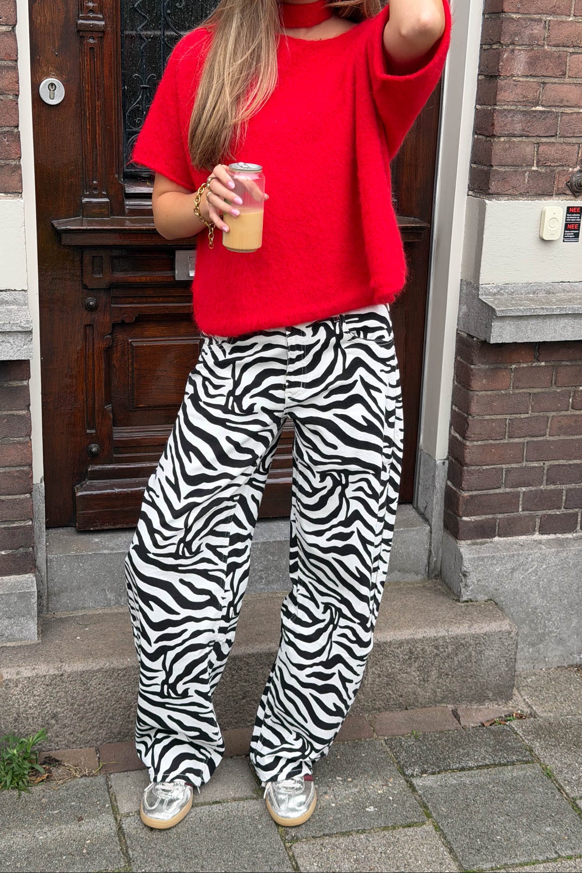 Zebra Balloon Jeans