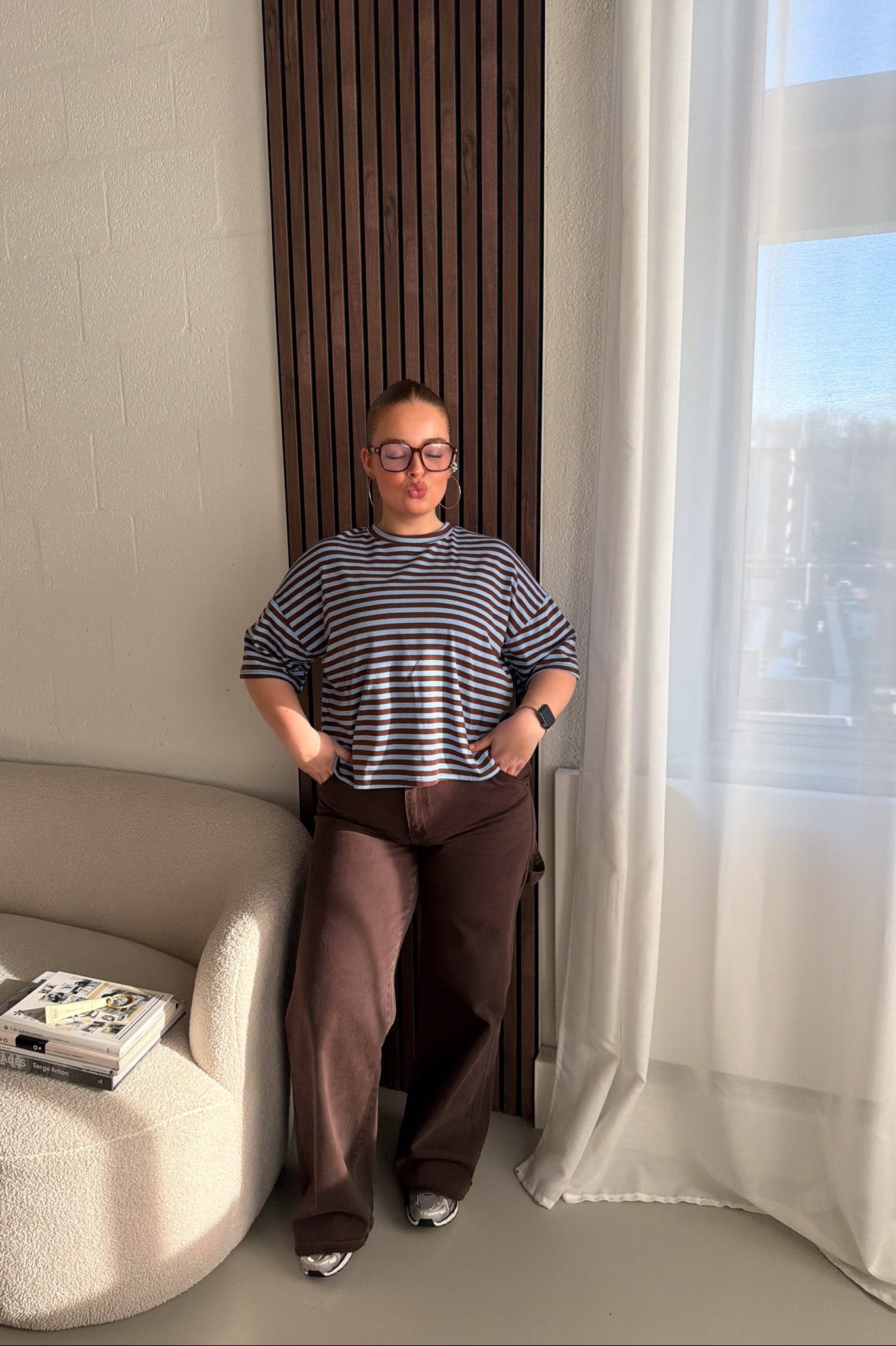 Oversized Striped T-Shirt