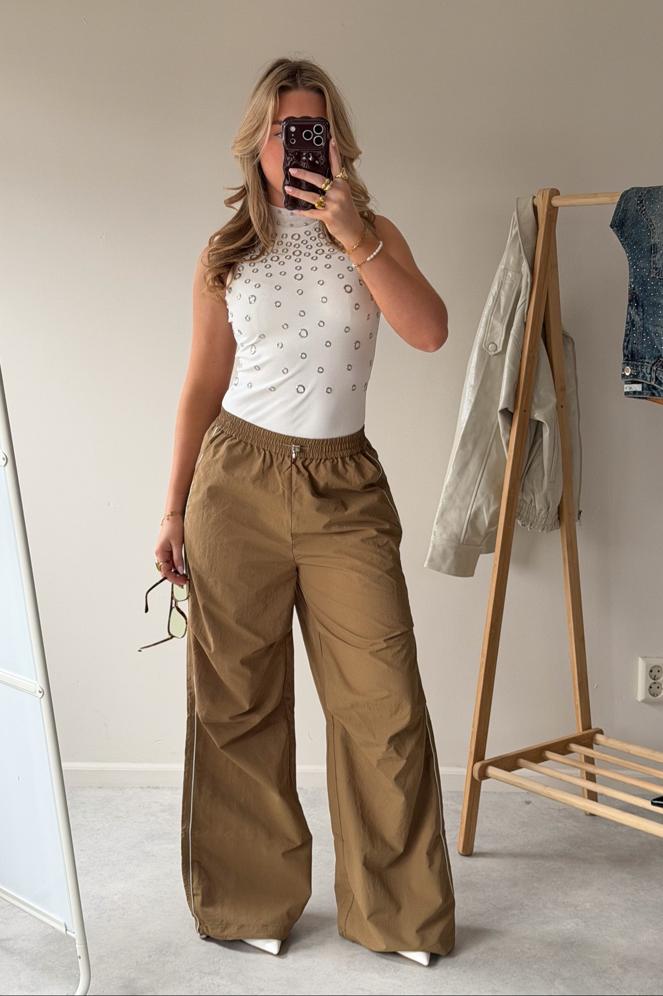 Oversized Track Pants