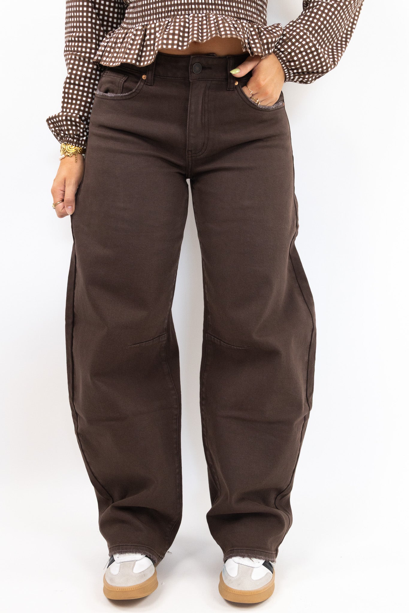 Gaia balloon jeans - stretch