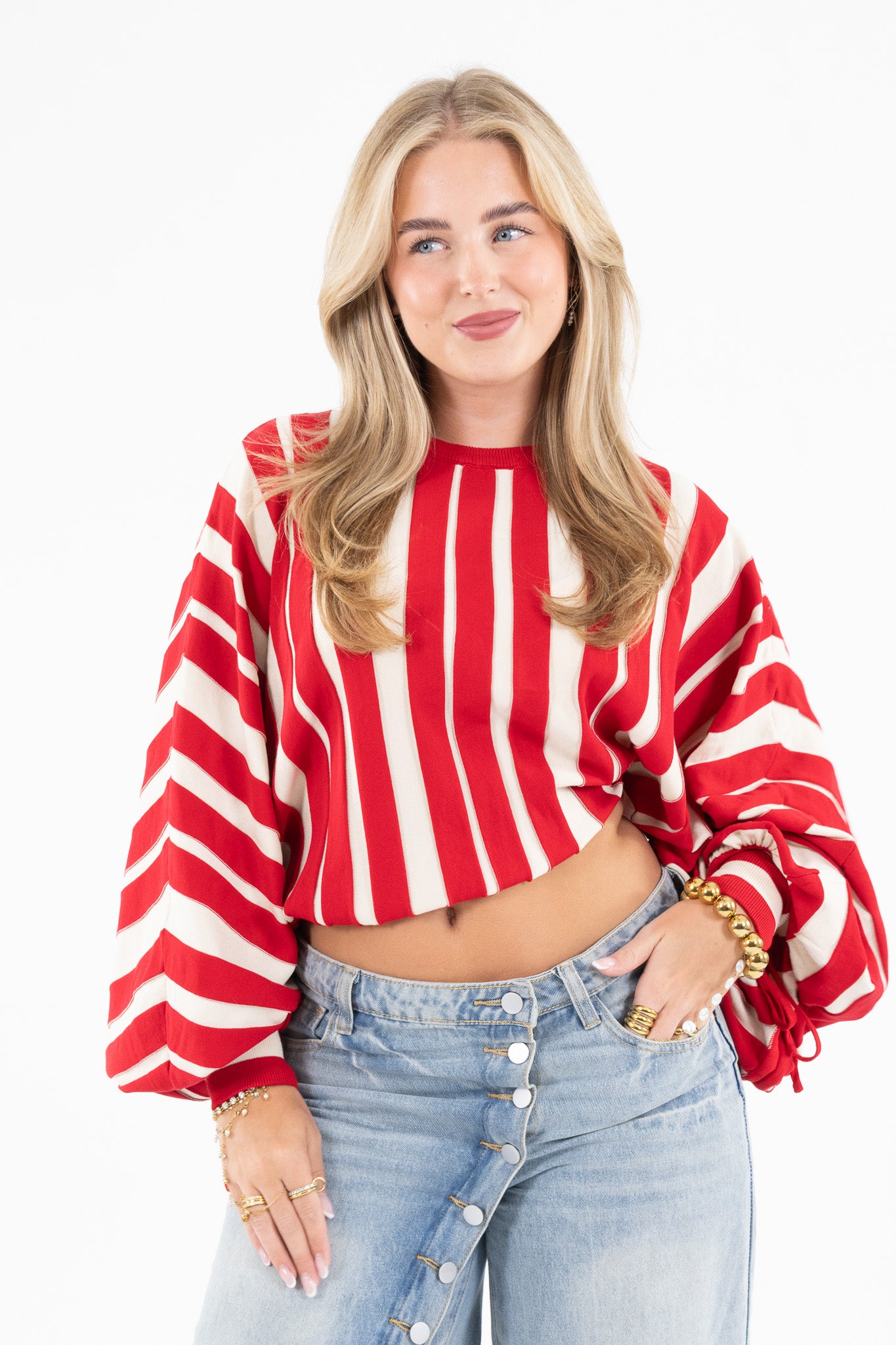 Oversized Stripe Knit