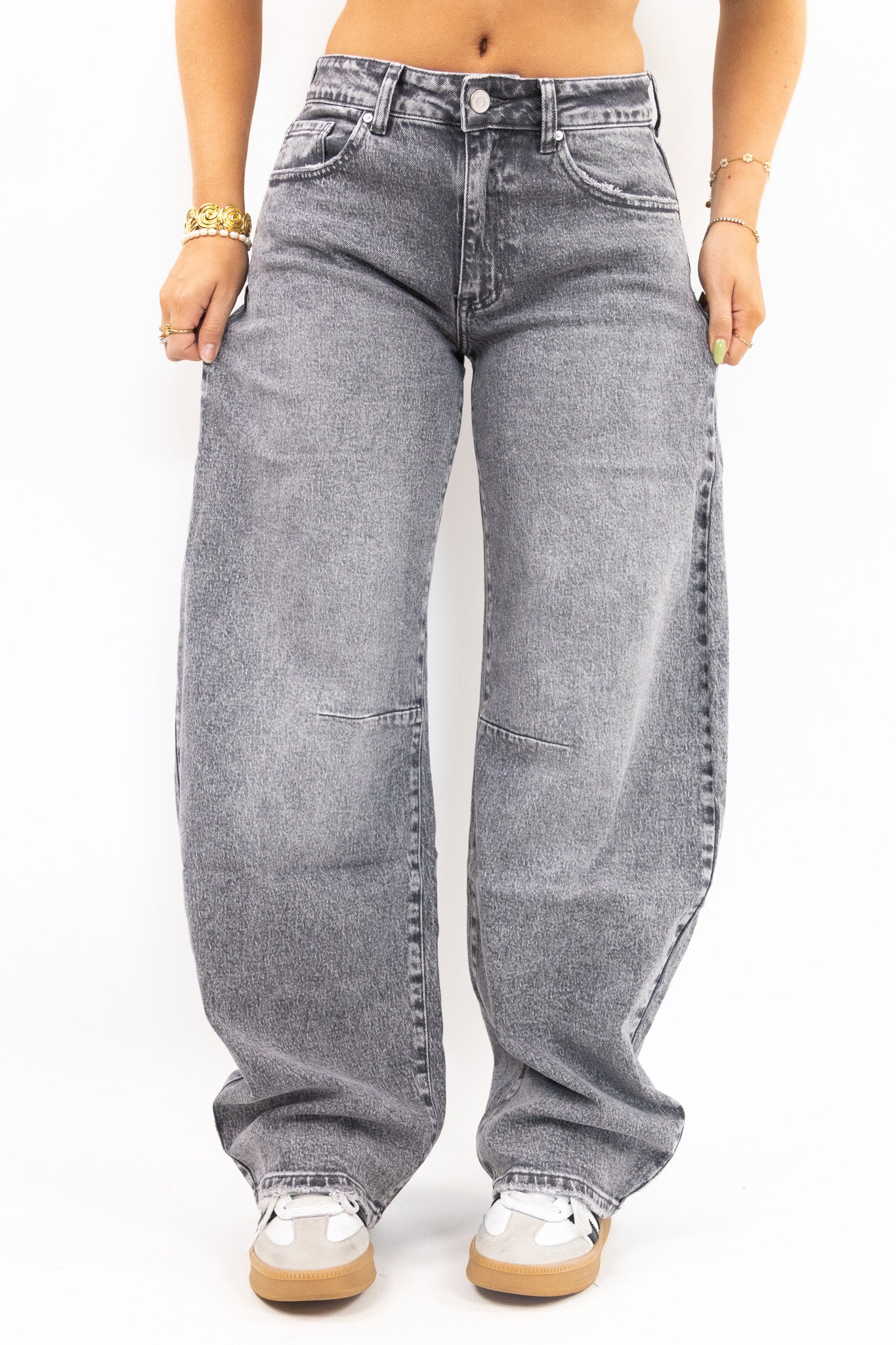 Gaia balloon jeans - stretch