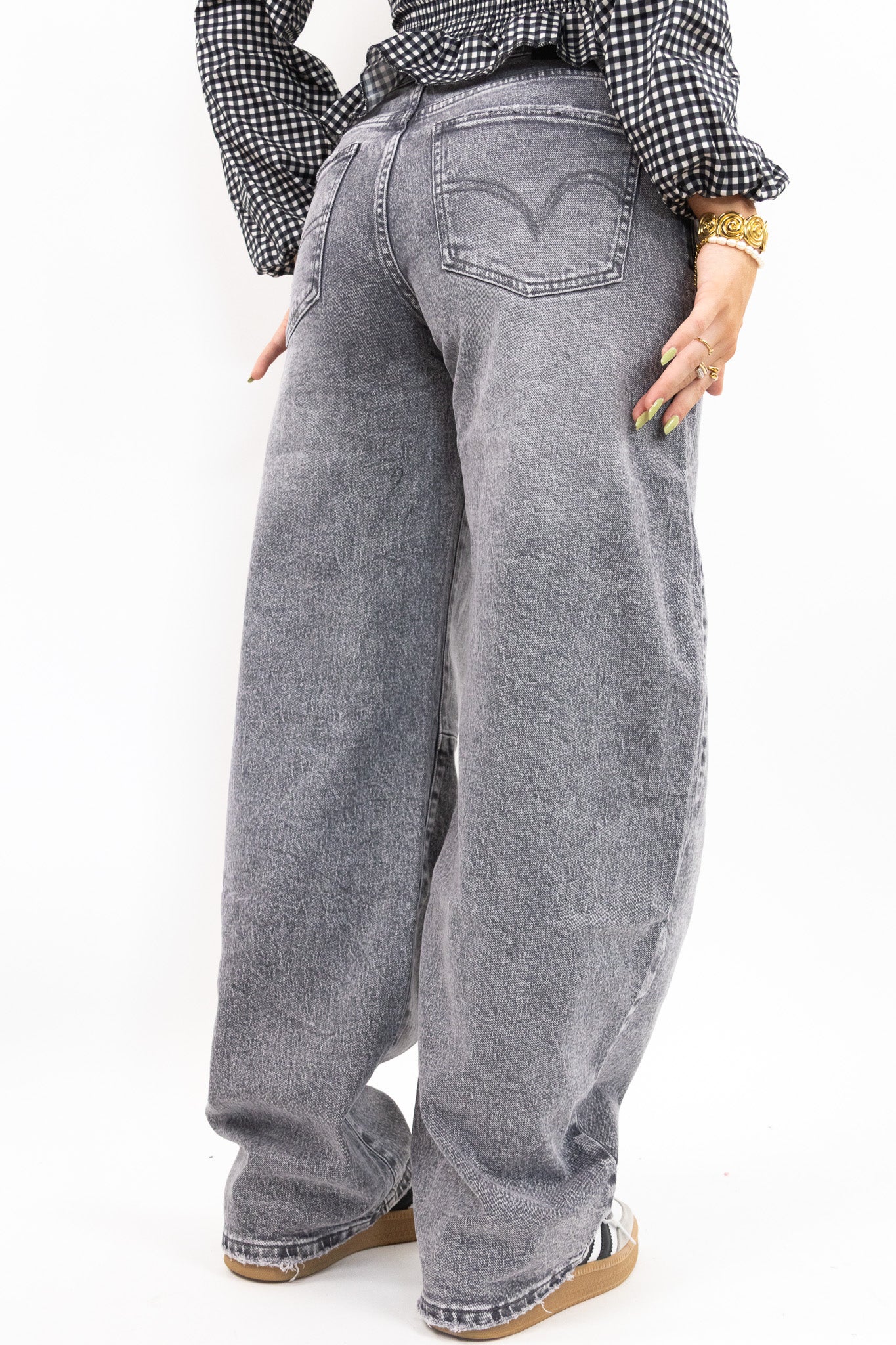 Gaia balloon jeans - stretch