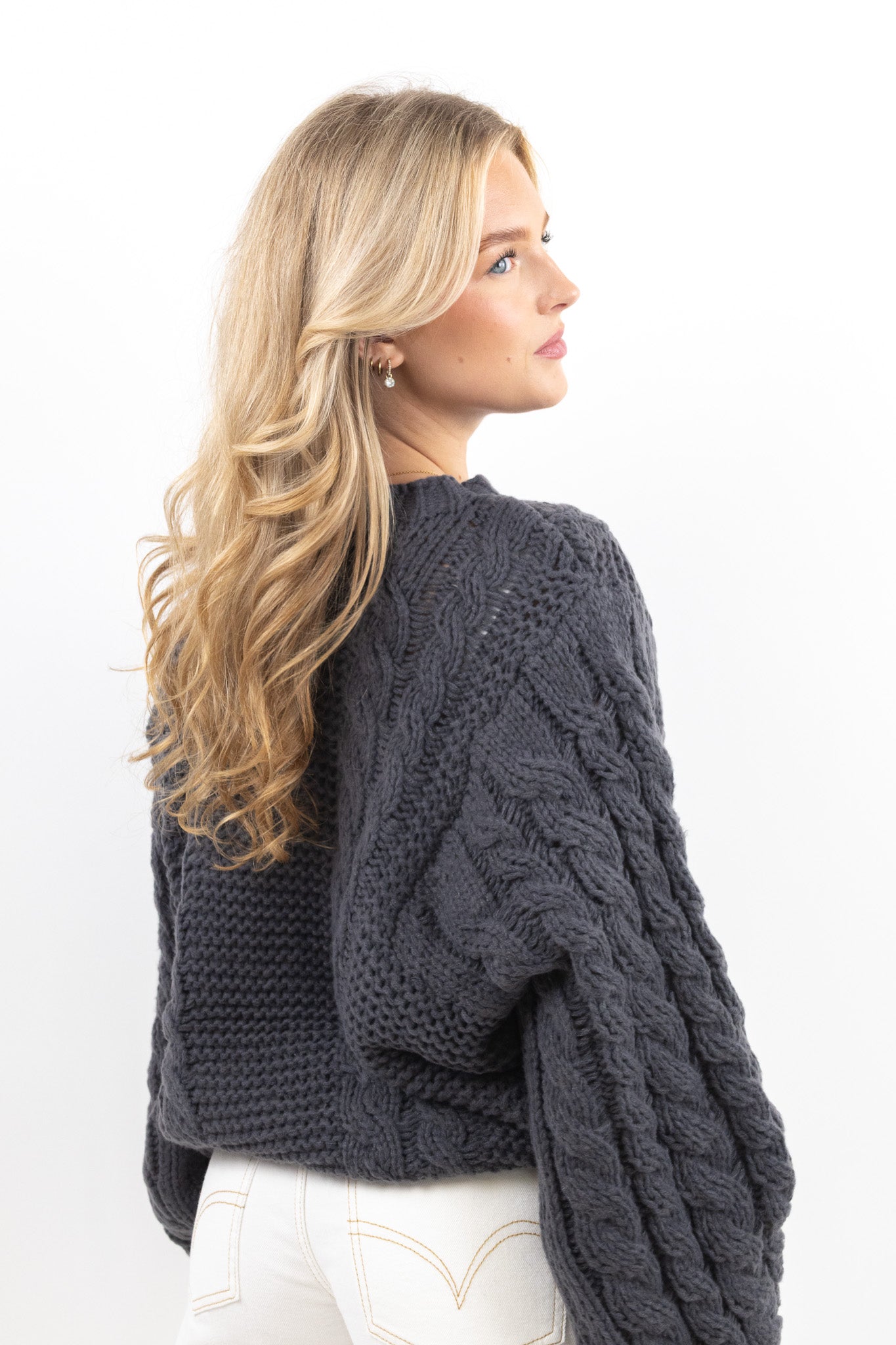 Chunky Cable Knit Sweater