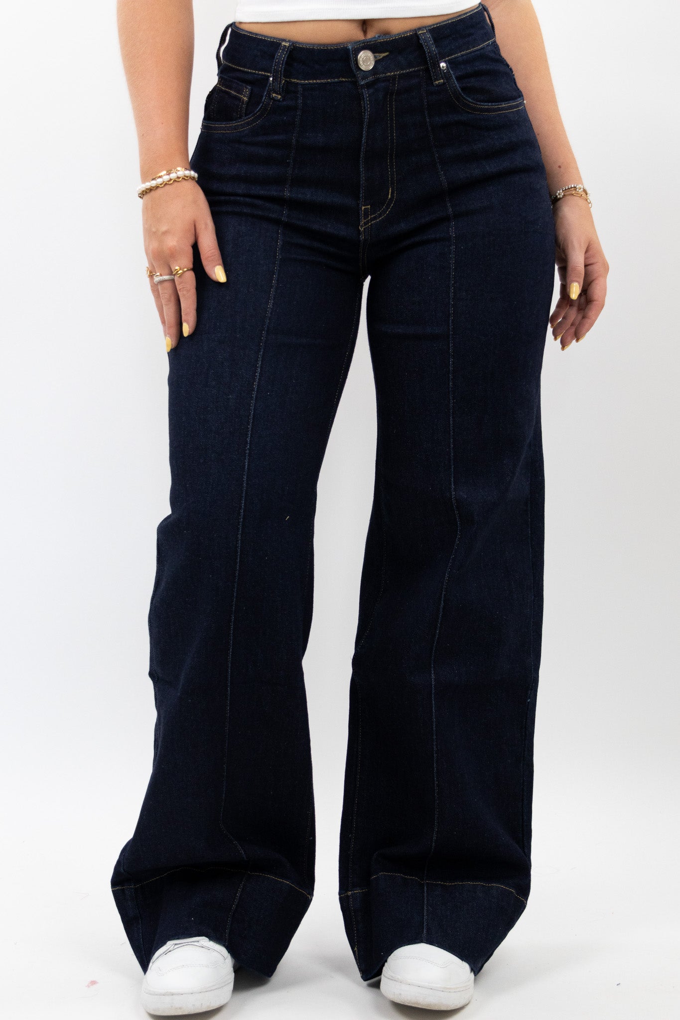 Nahla wide leg jeans - stretch