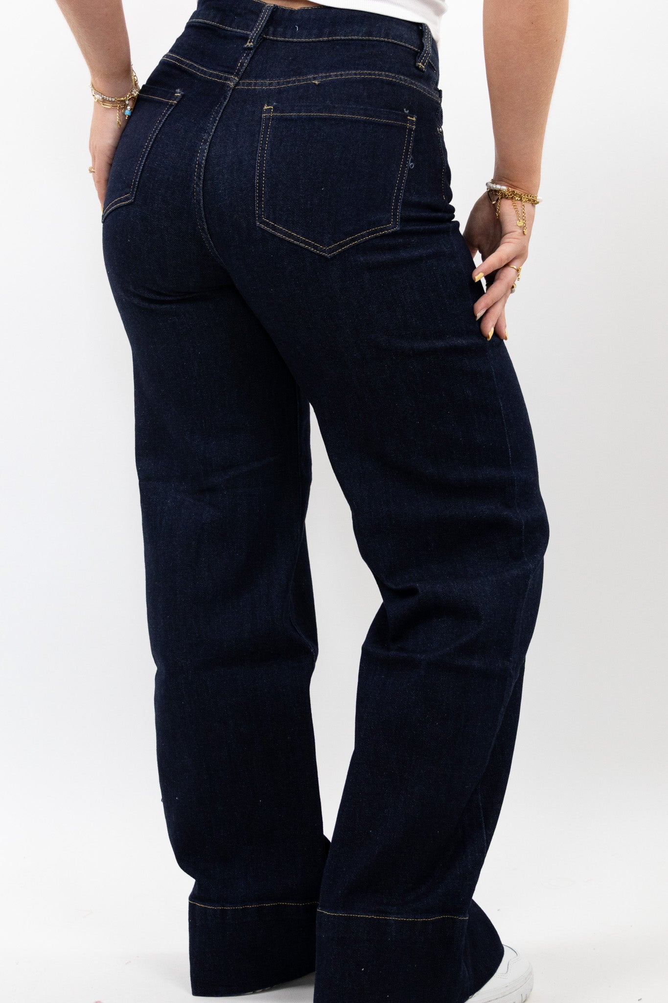Nahla wide leg jeans - stretch