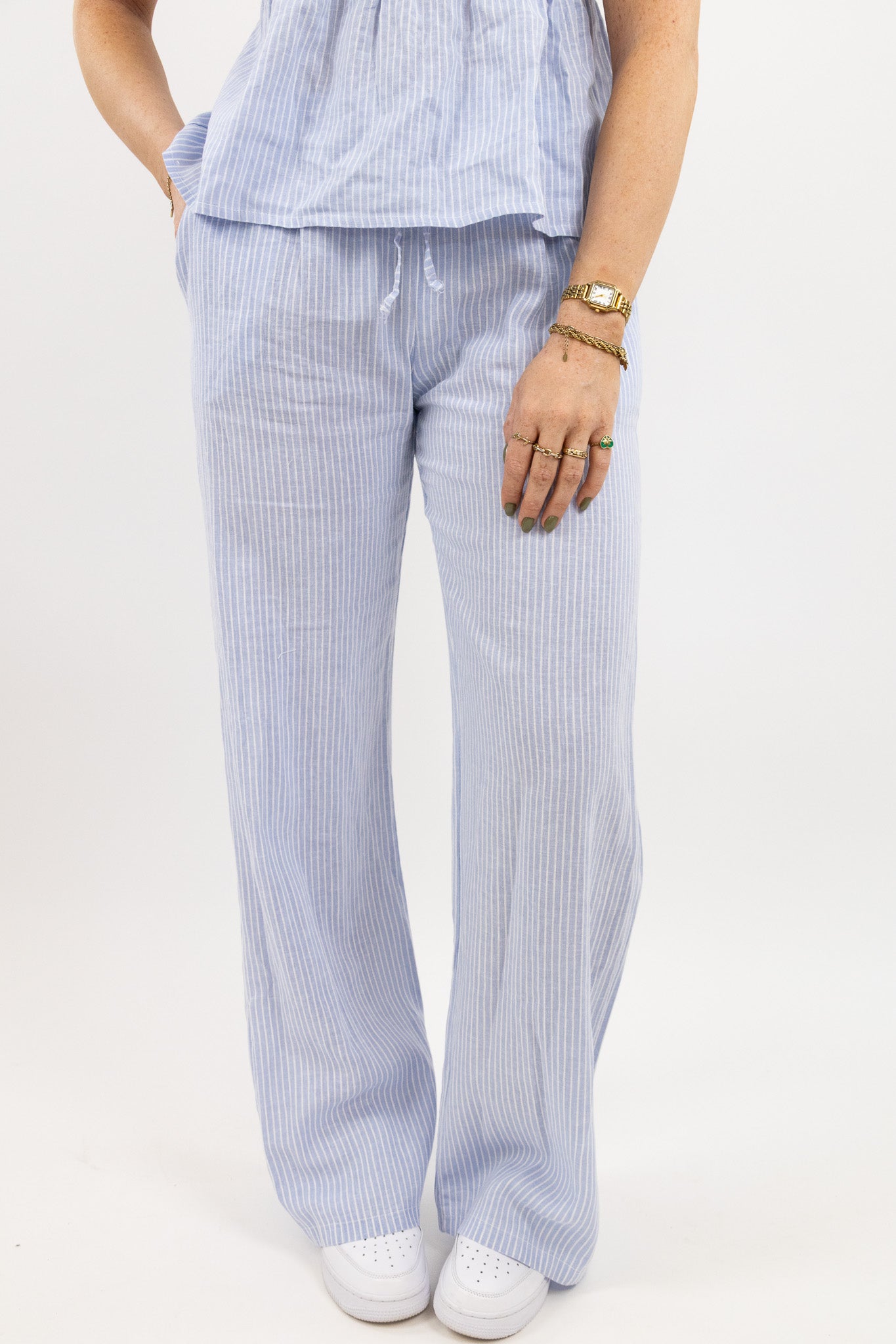 Solene striped pants
