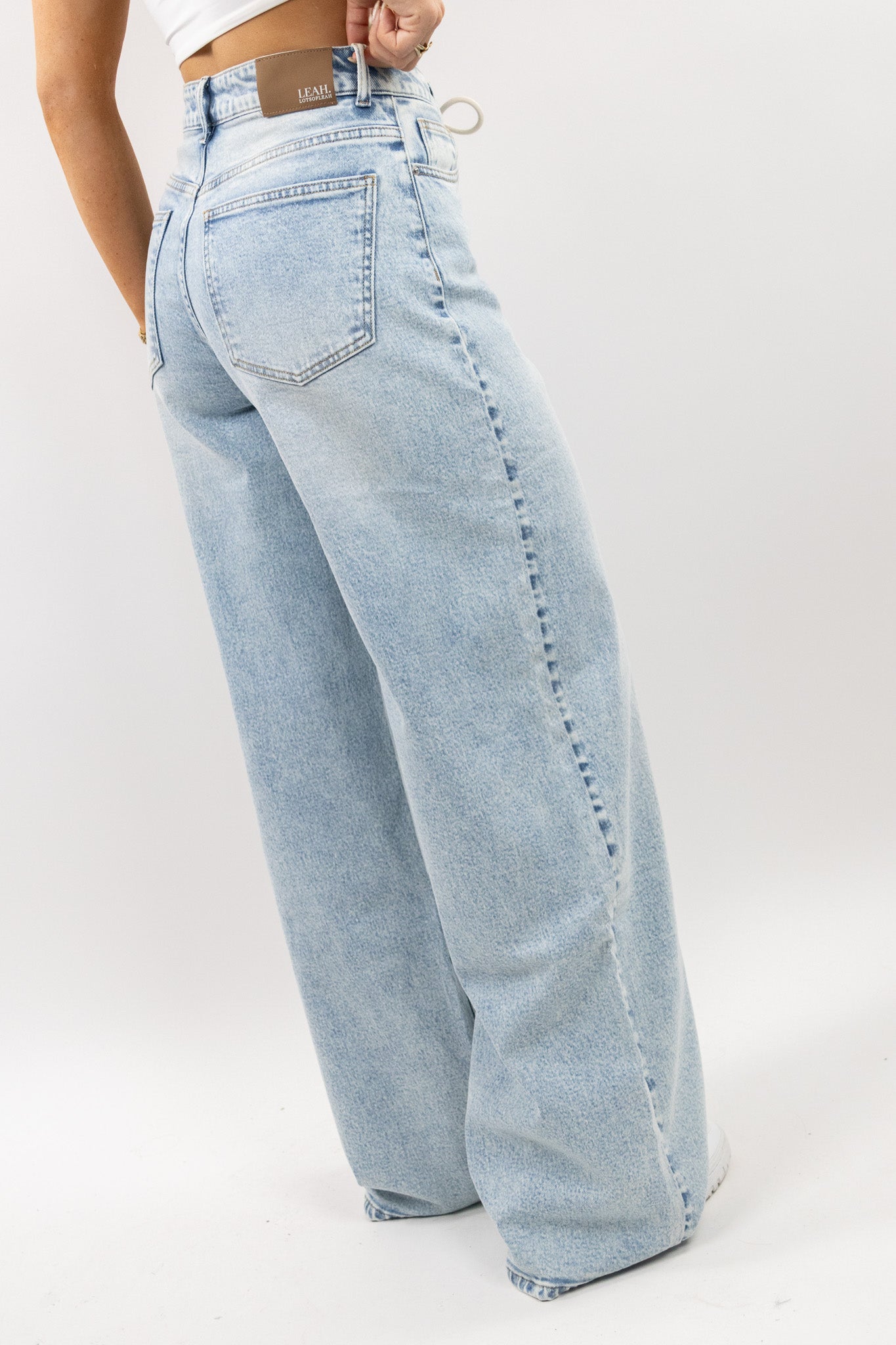 Rope loose fit jeans - Tall
