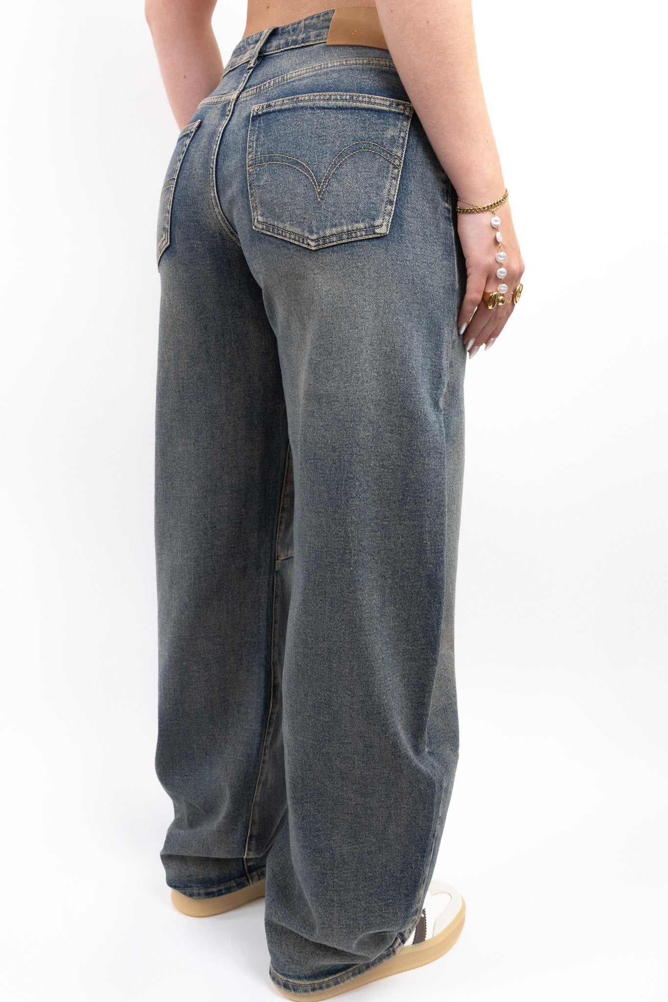Gaia balloon jeans - stretch