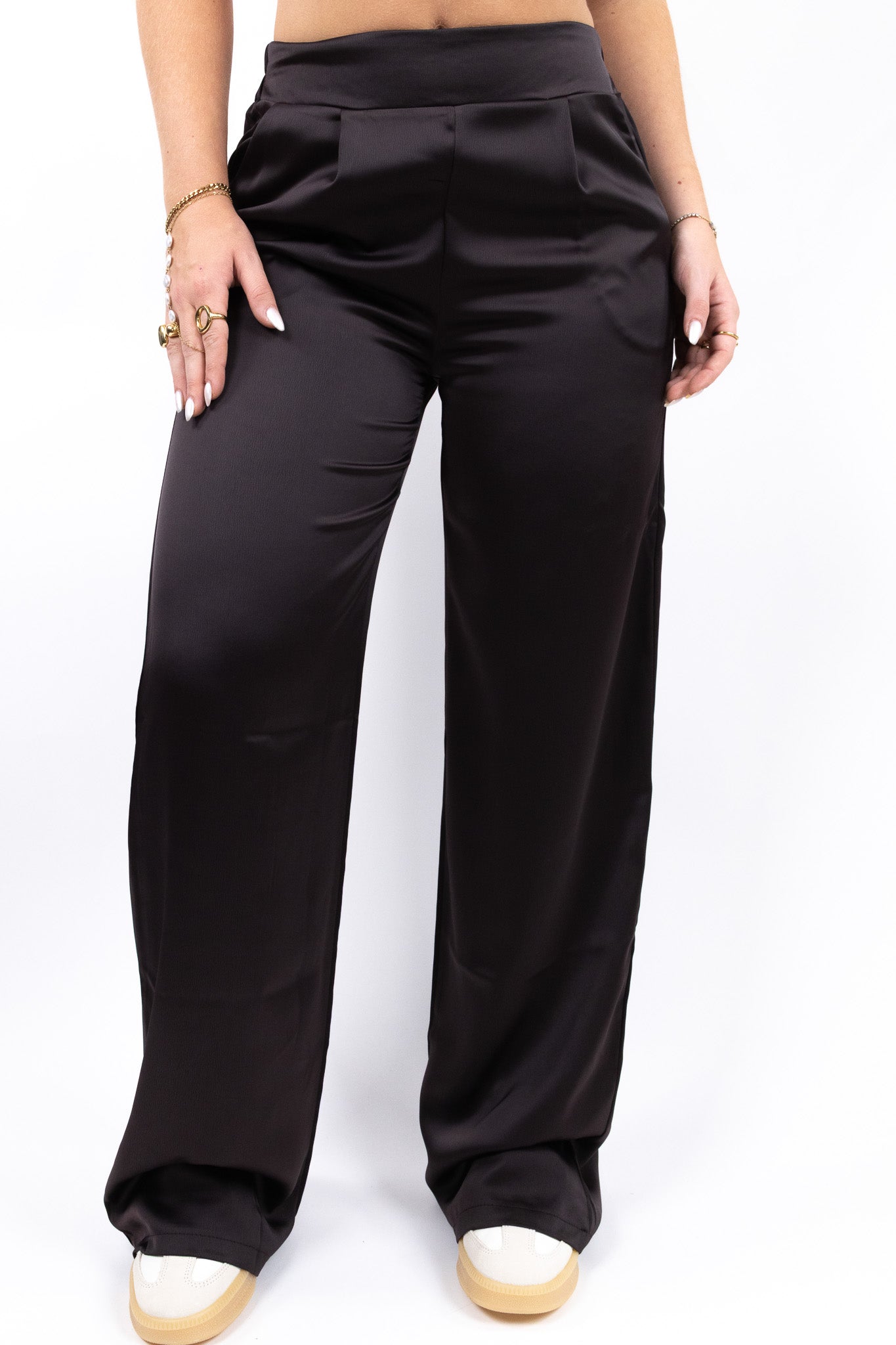 Midnight Satin Pants