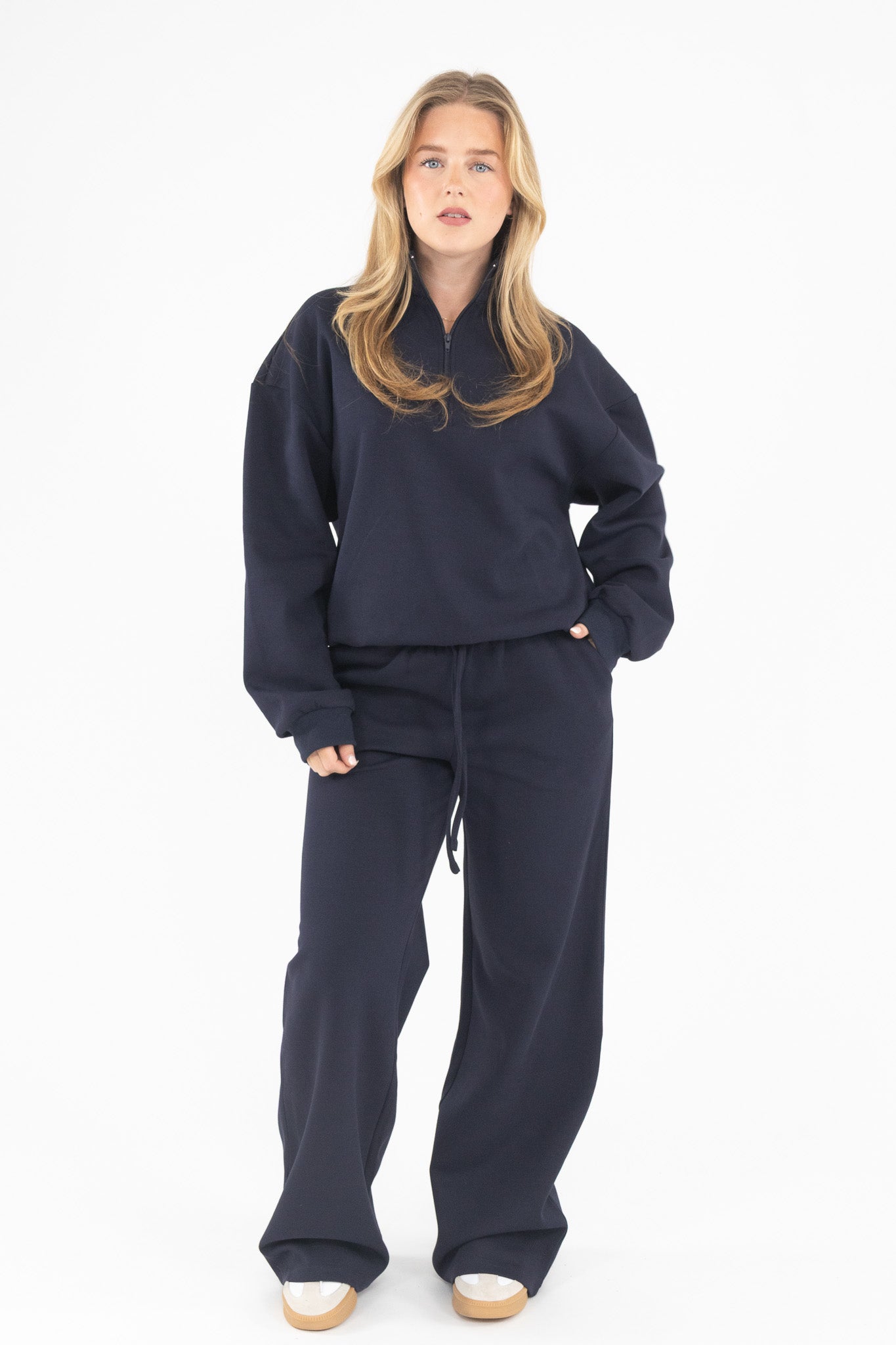 Wide Leg Jogger Pants