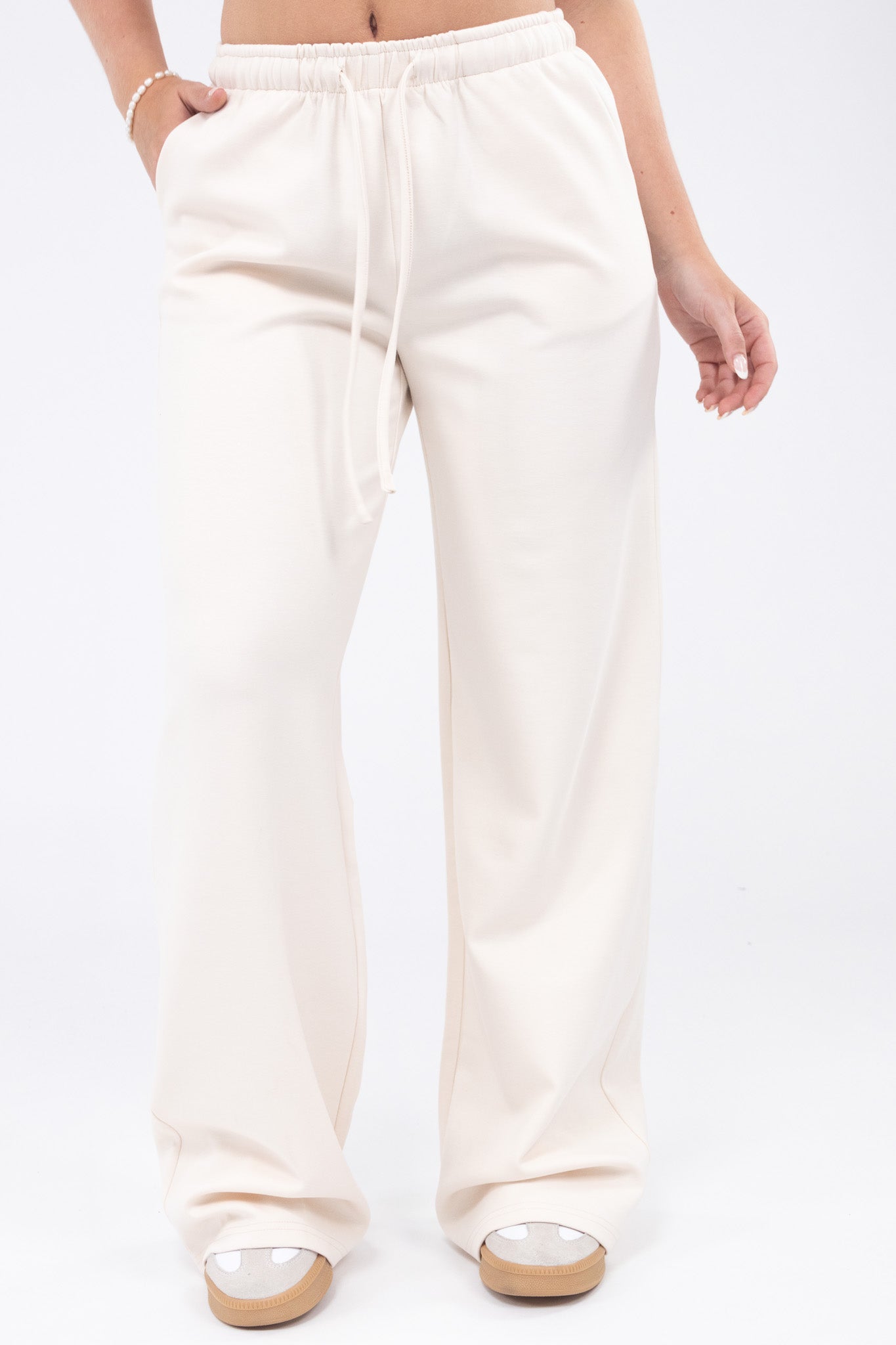 Wide Leg Jogger Pants