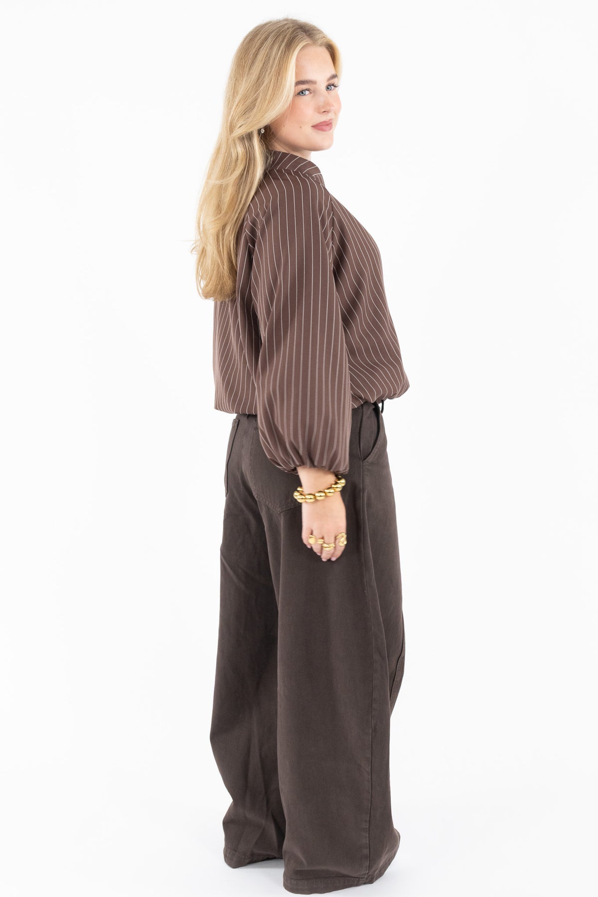 Pinstripe Zip Jacket
