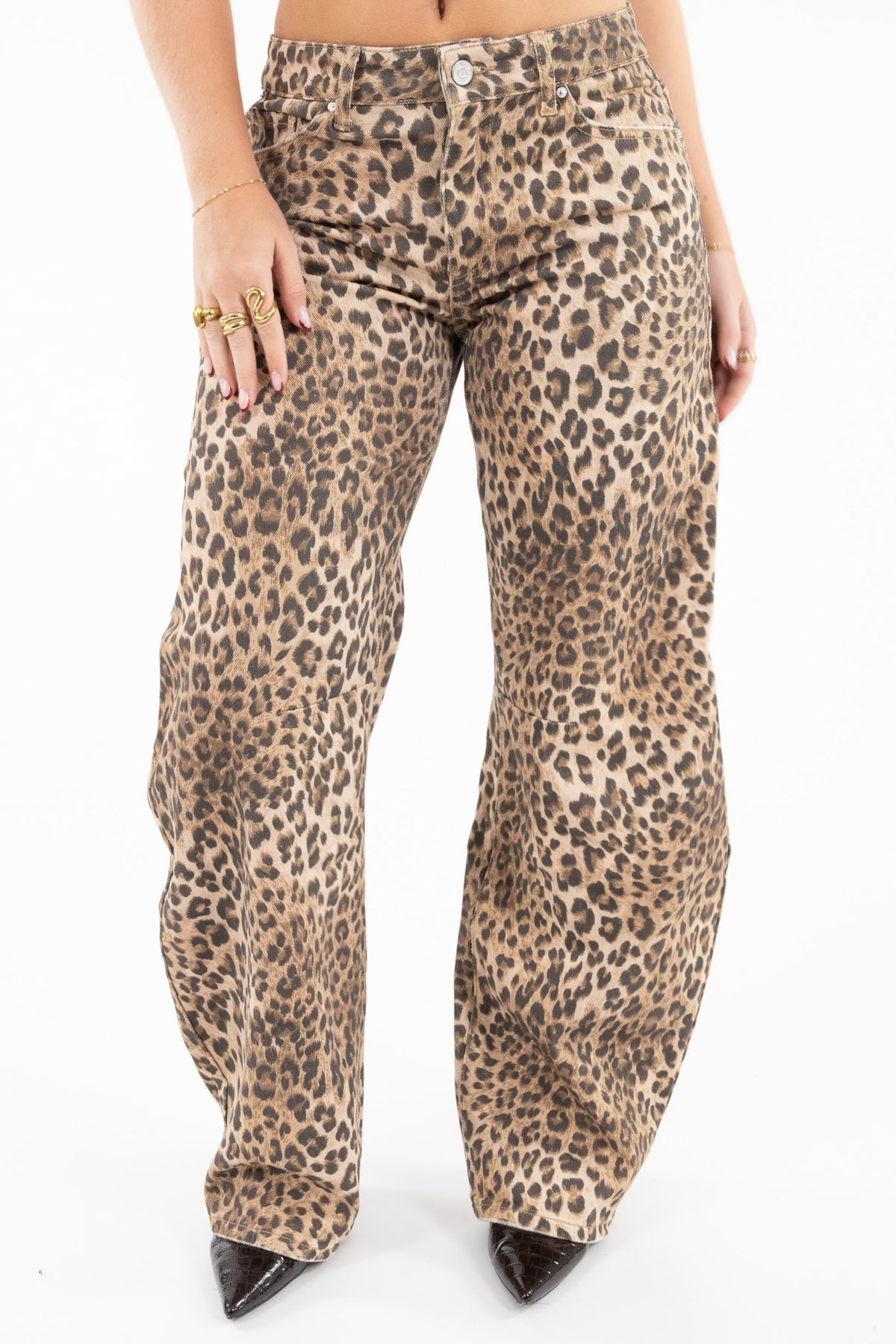 Icon Leopard Jeans