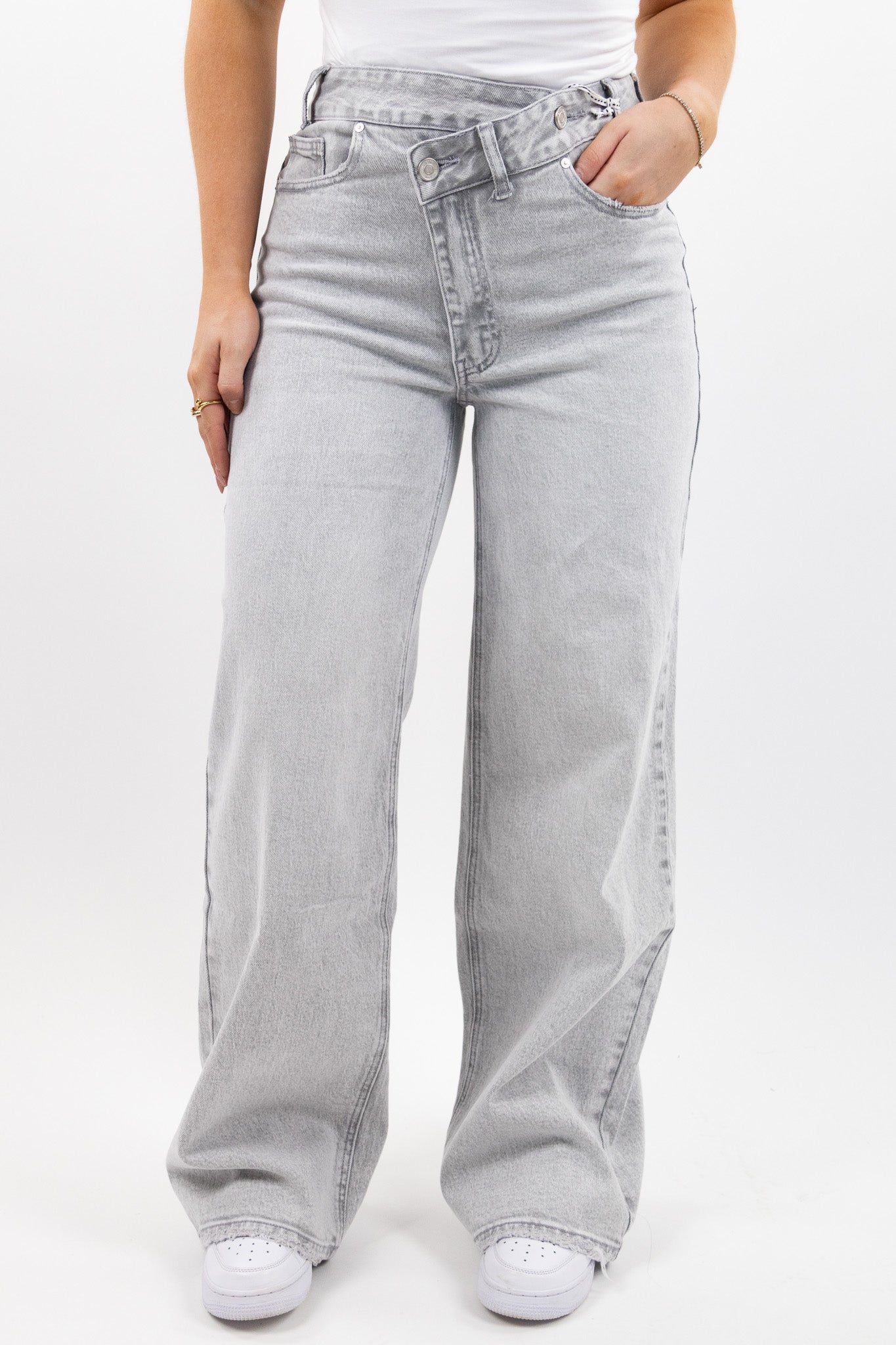 Seren wide leg jeans - stretch