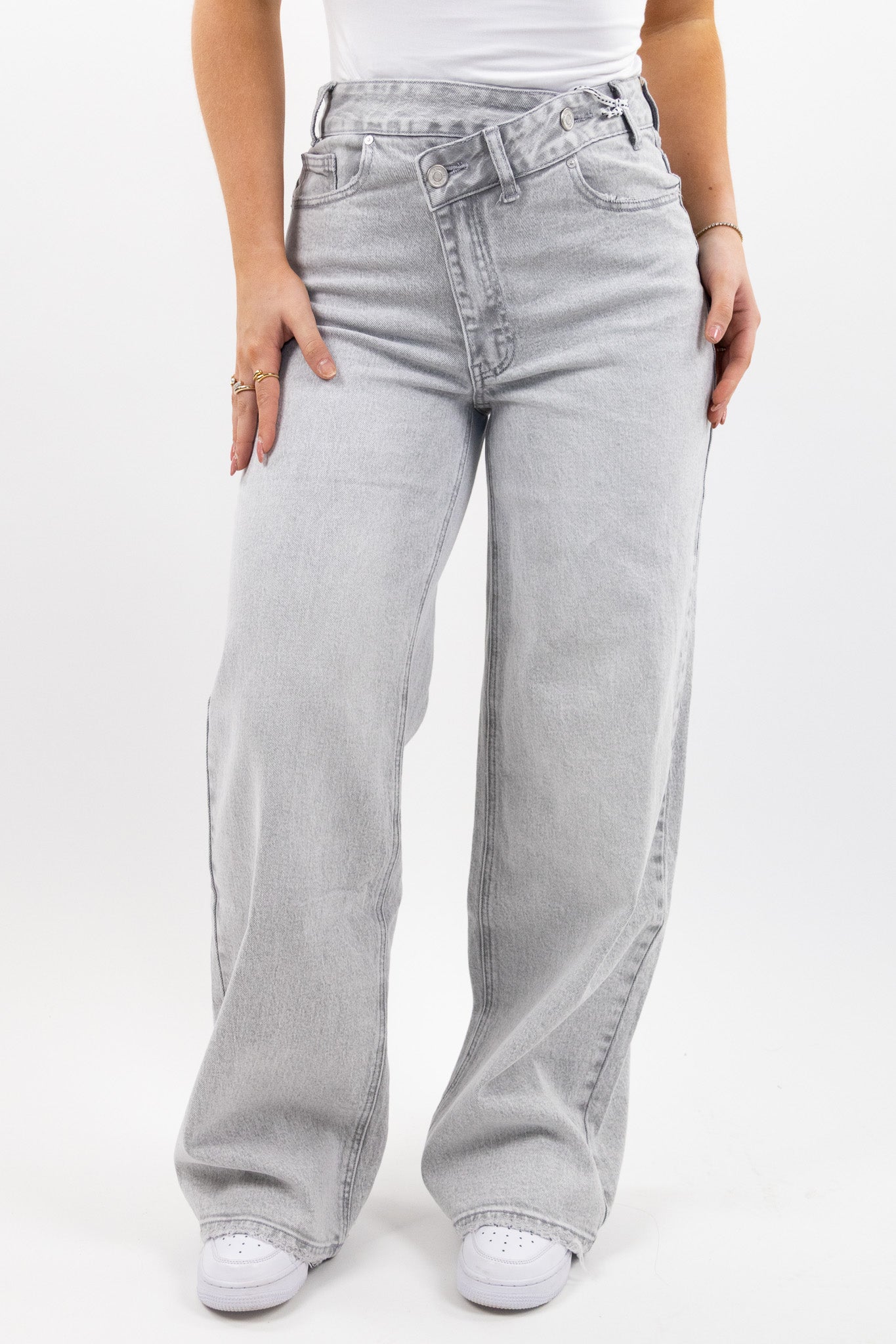 Seren wide leg jeans - stretch