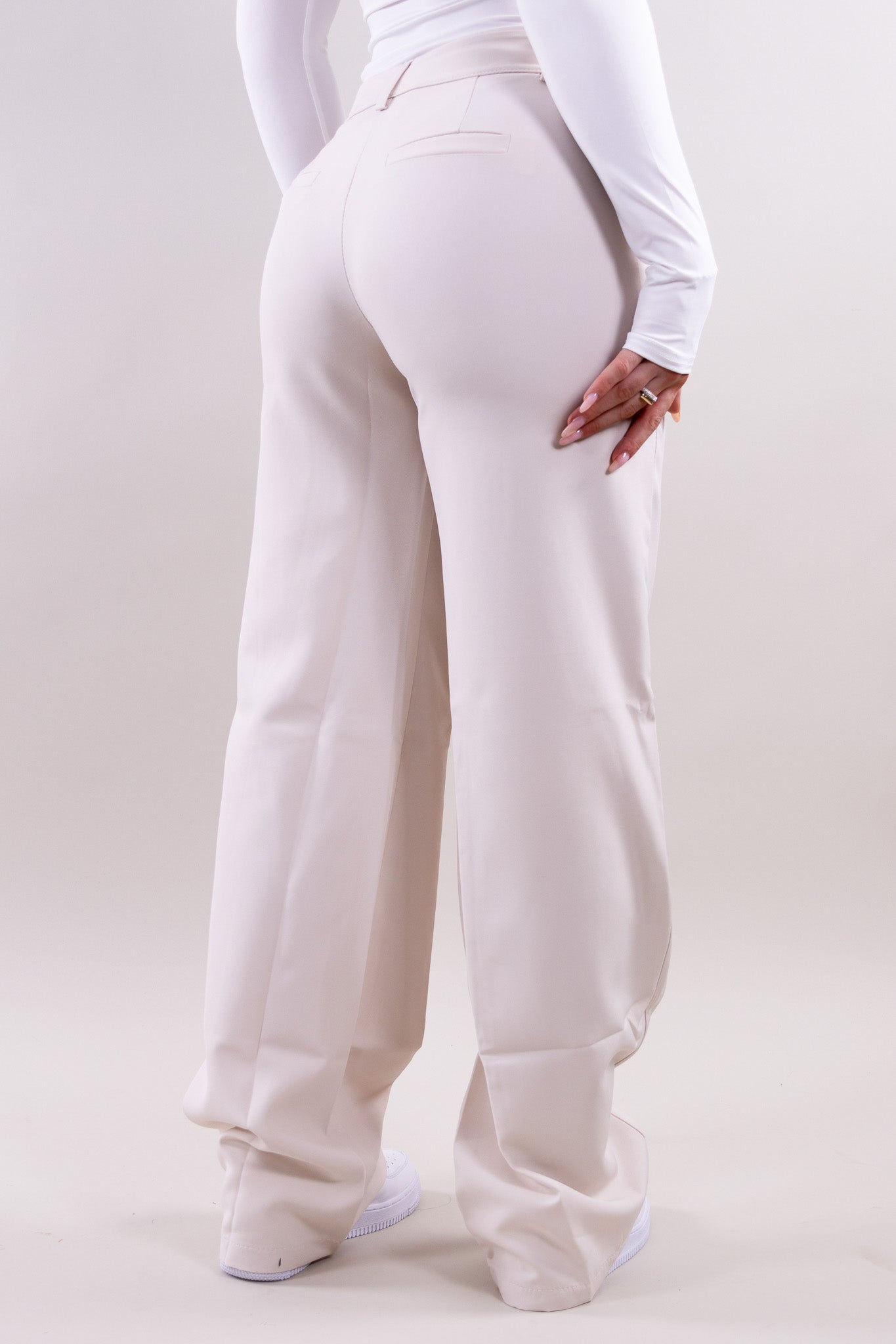 Zoe mid waist pantalon - tall