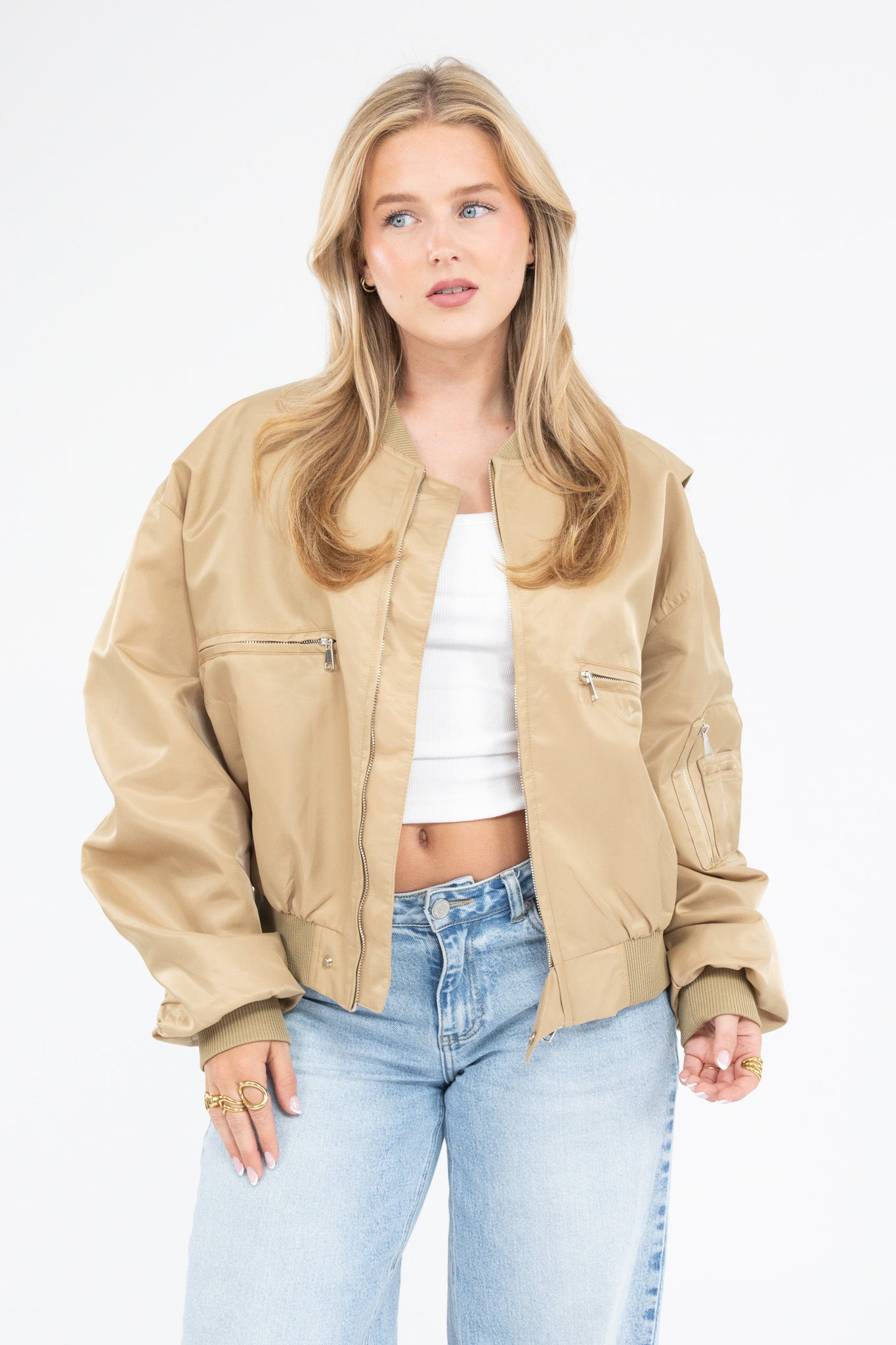 Classic Oversized Bomber
