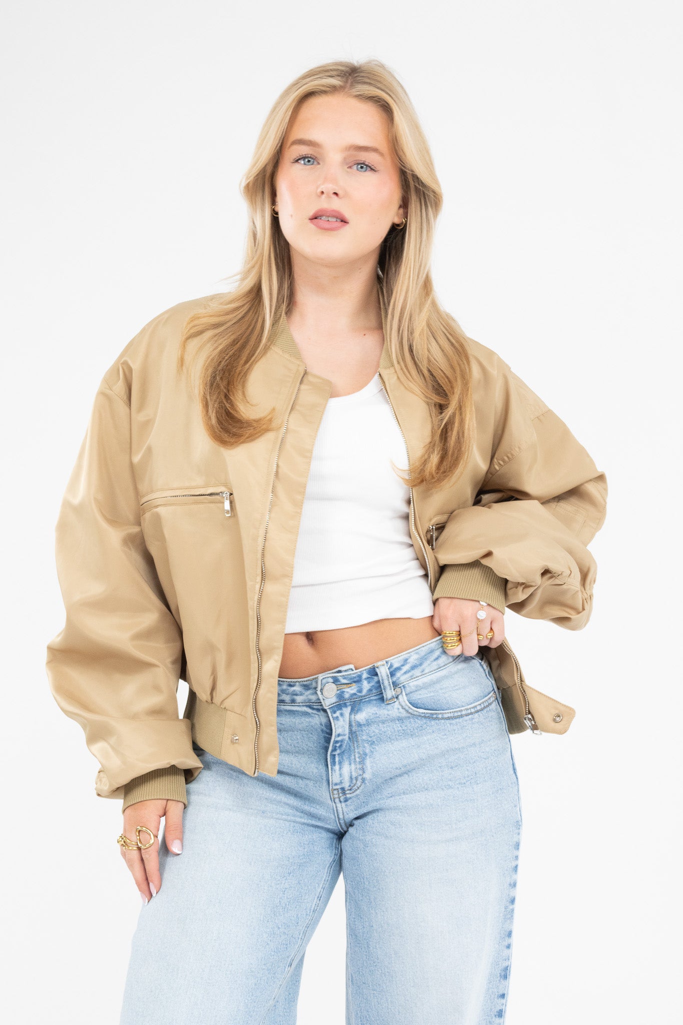 Classic Oversized Bomber