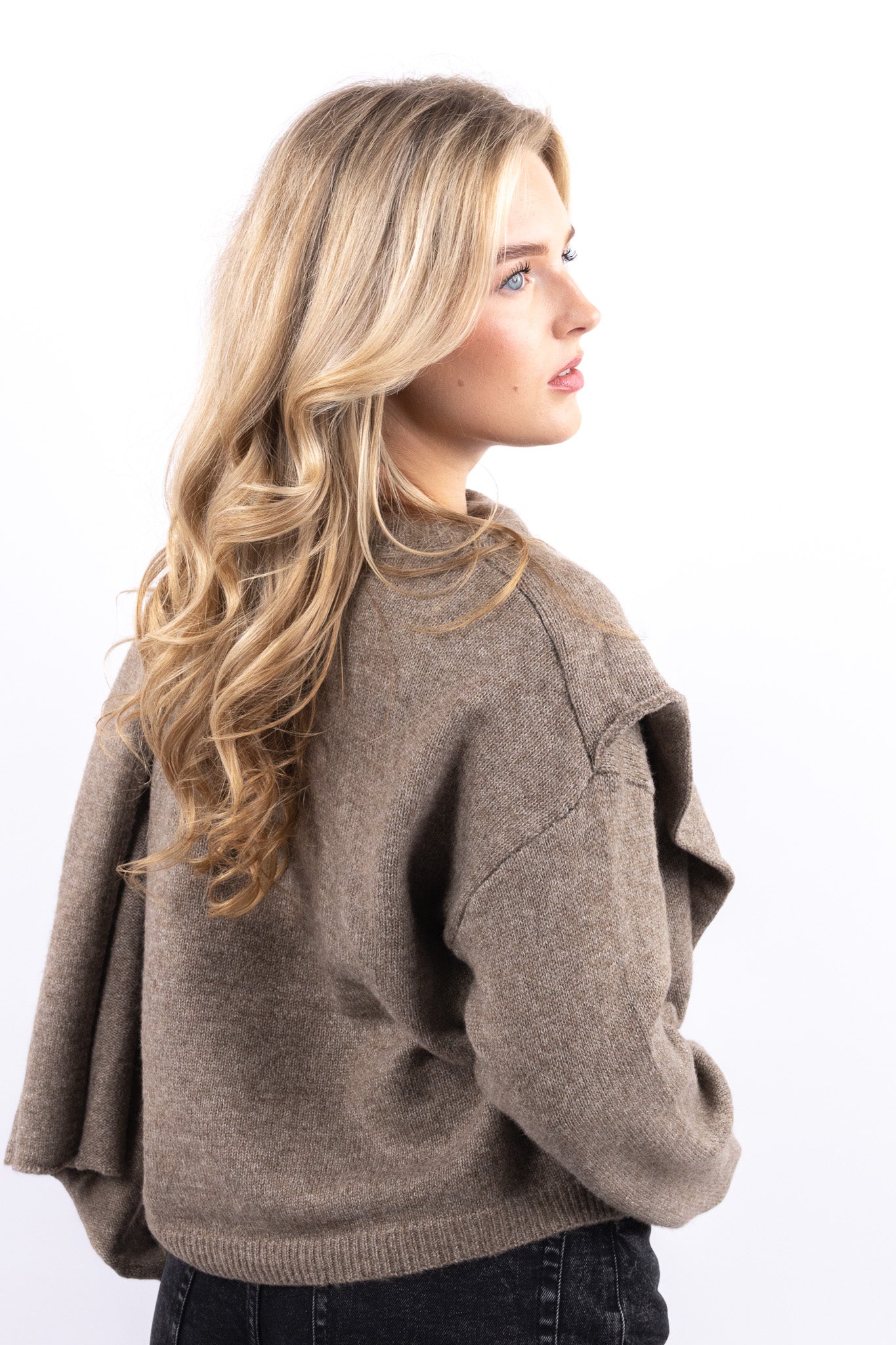 Fold-over Sweater