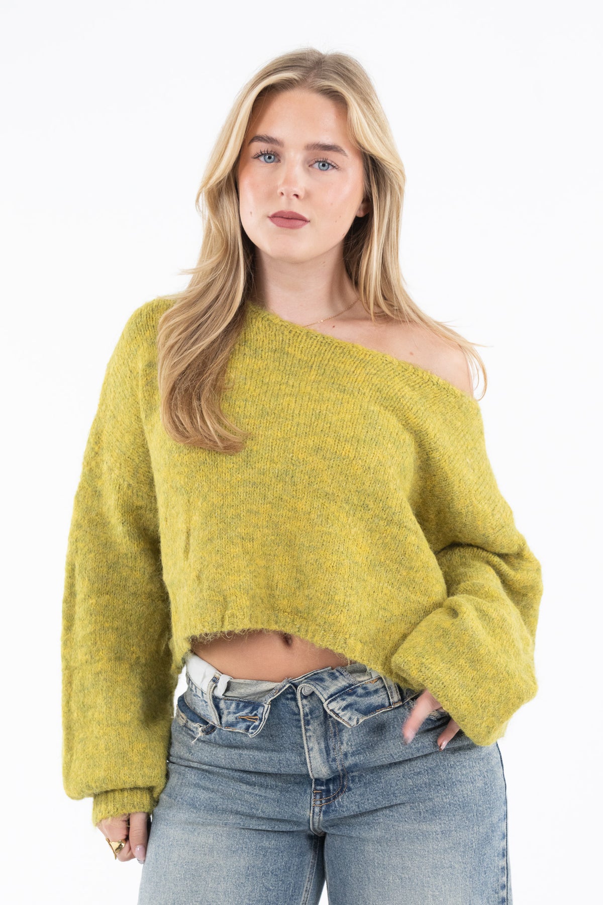 Soft Off Shoulder Knit