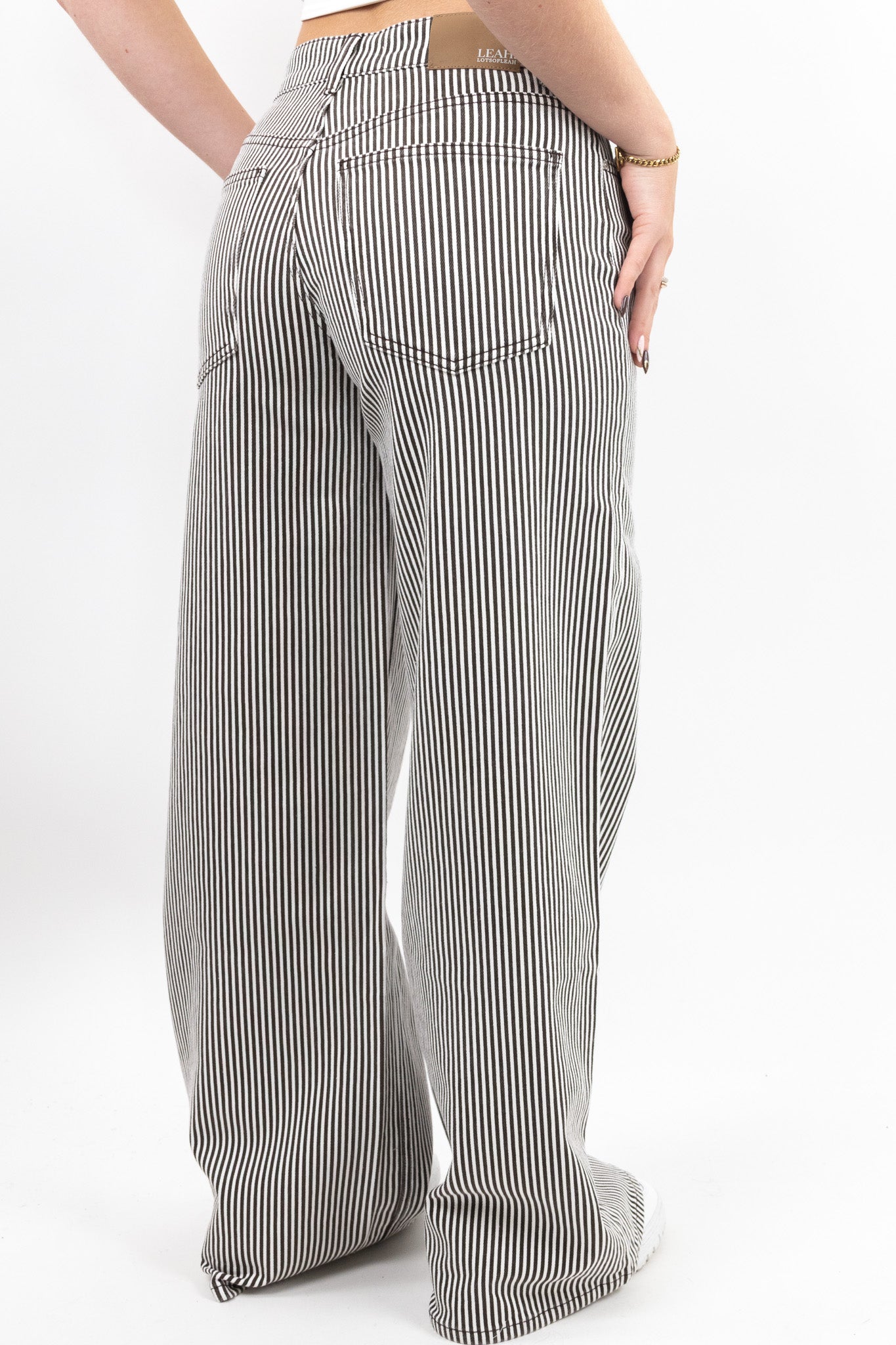 Striped Baggy Jeans