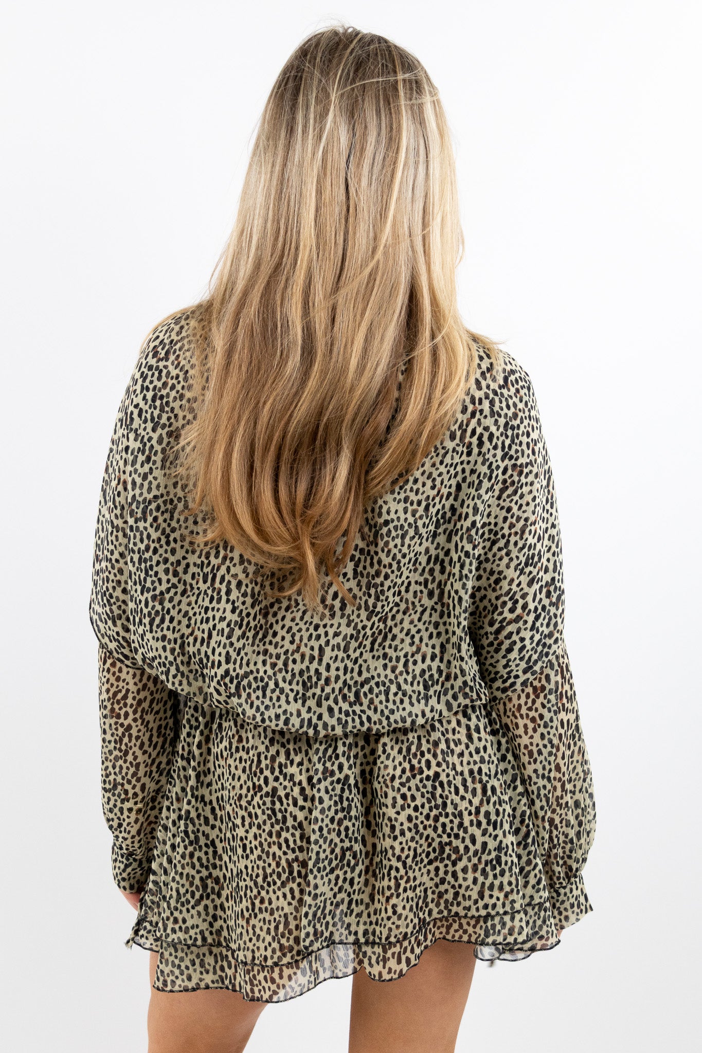 Mimi leopard dress