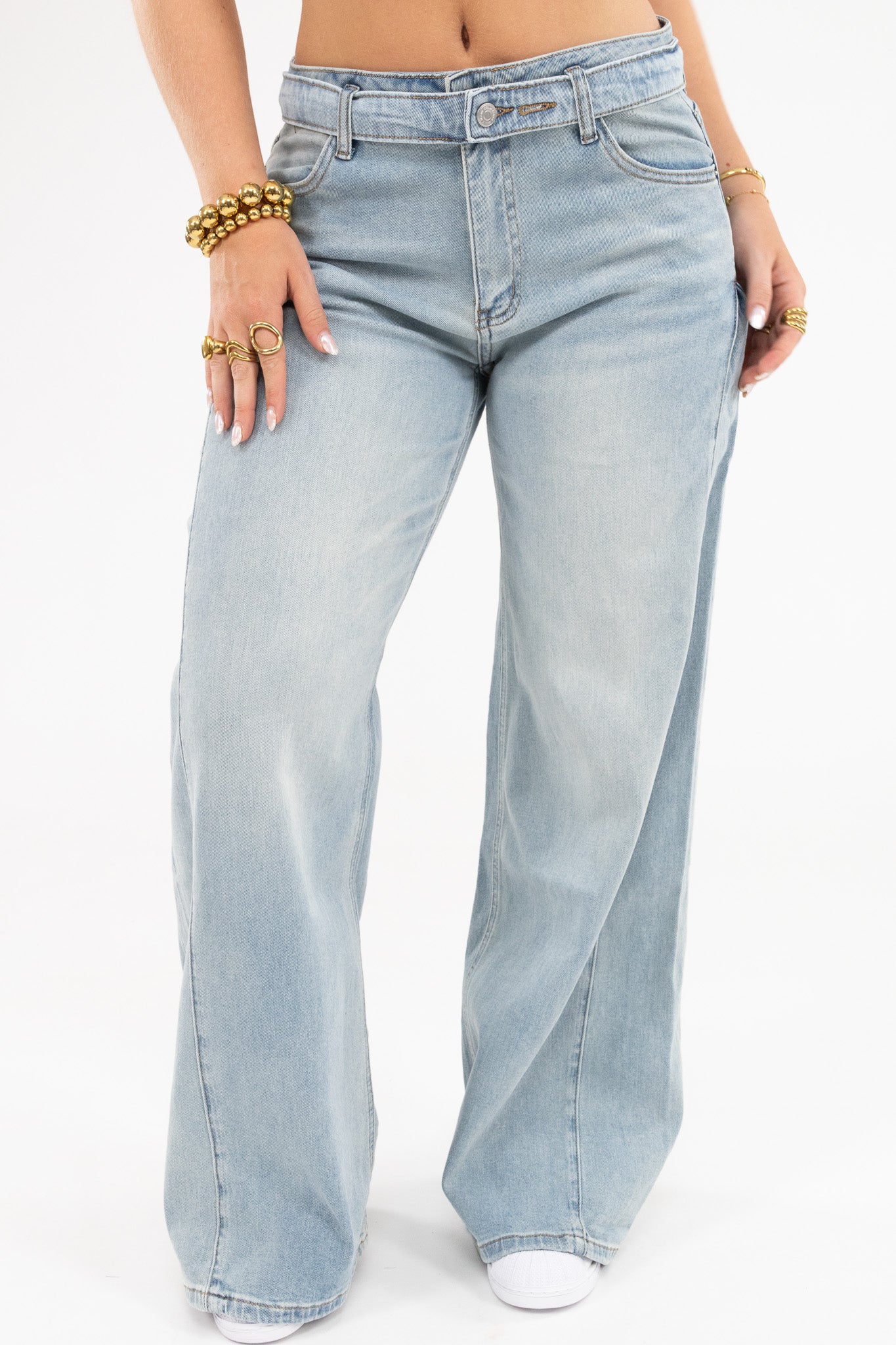 Viral Double Denim Jeans