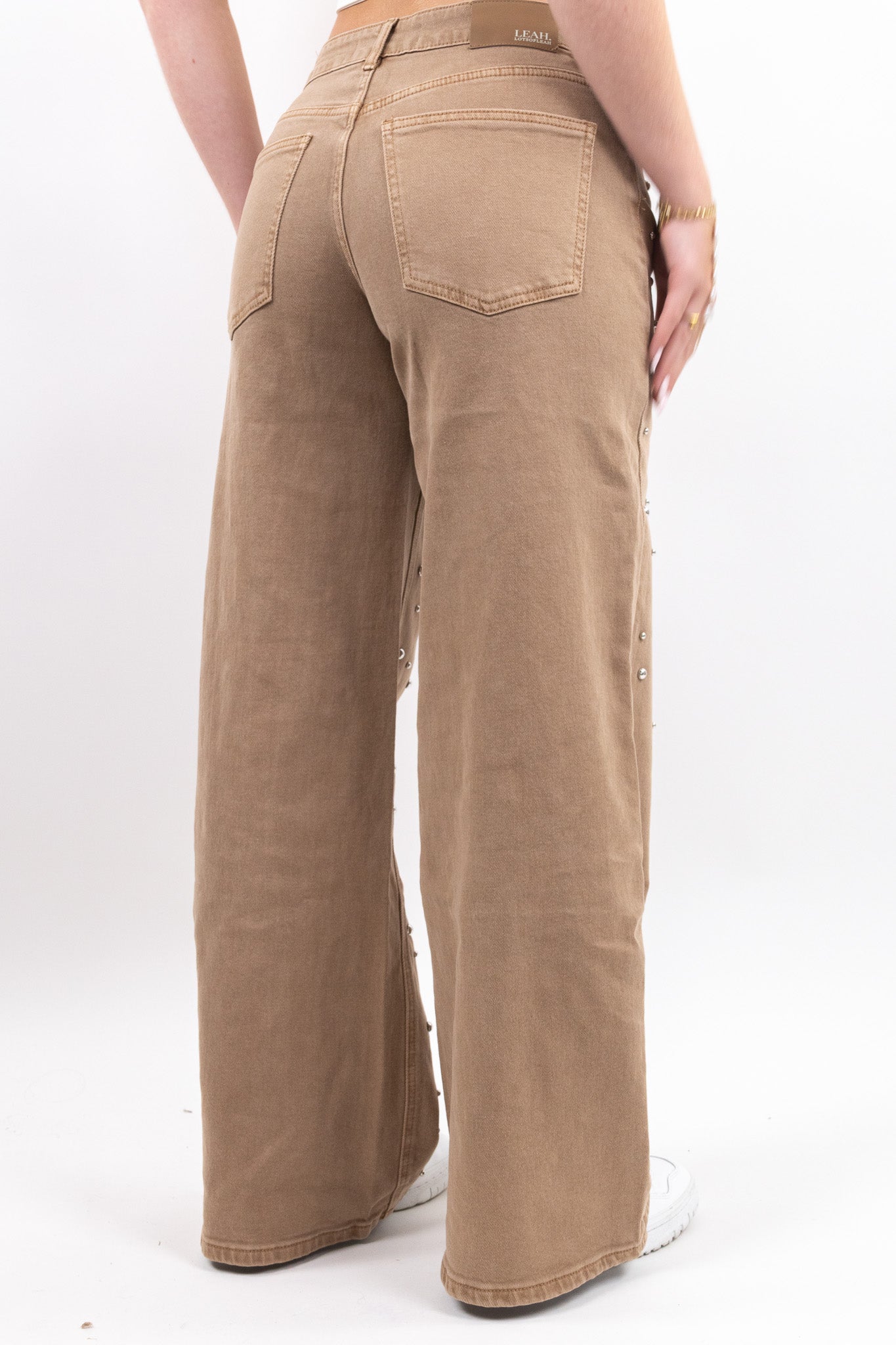 Studded Baggy Jeans