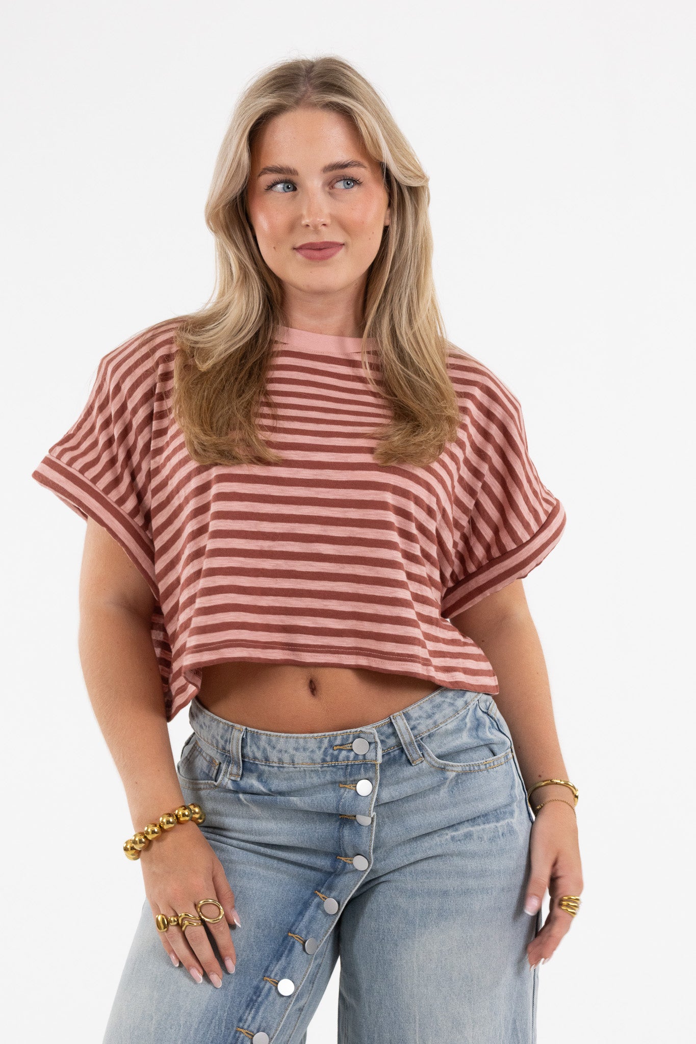 Boxy Shoulder Pad Tee