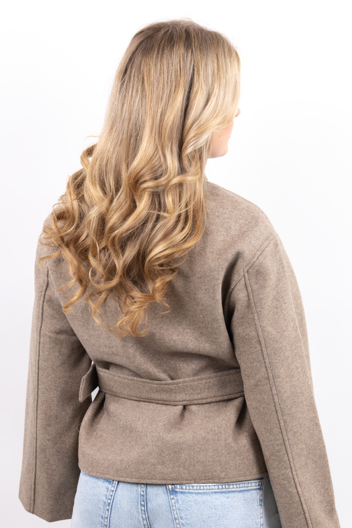 Belted Wool Jacket