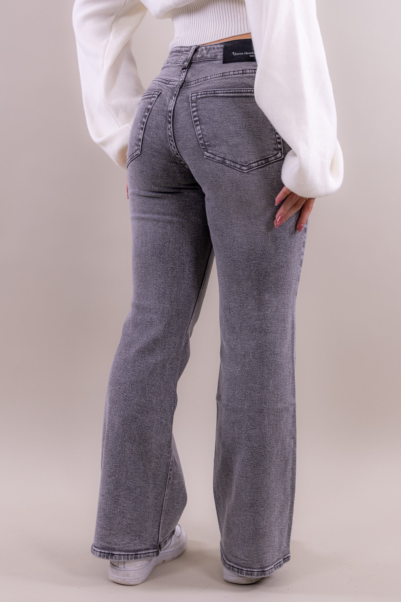 Amy flared jeans petite - stretch