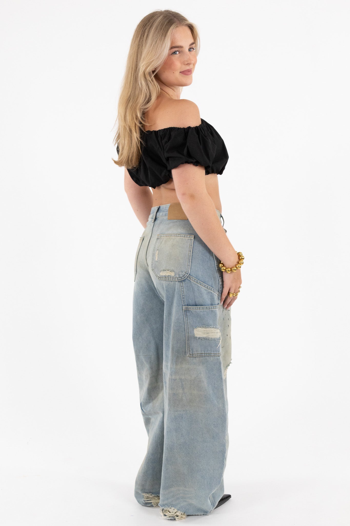 Romantic Off Shoulder Top
