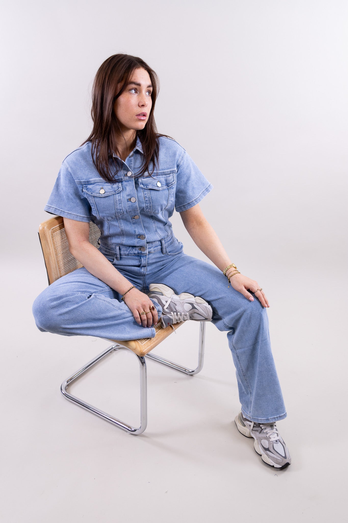 Amélie denim jumpsuit
