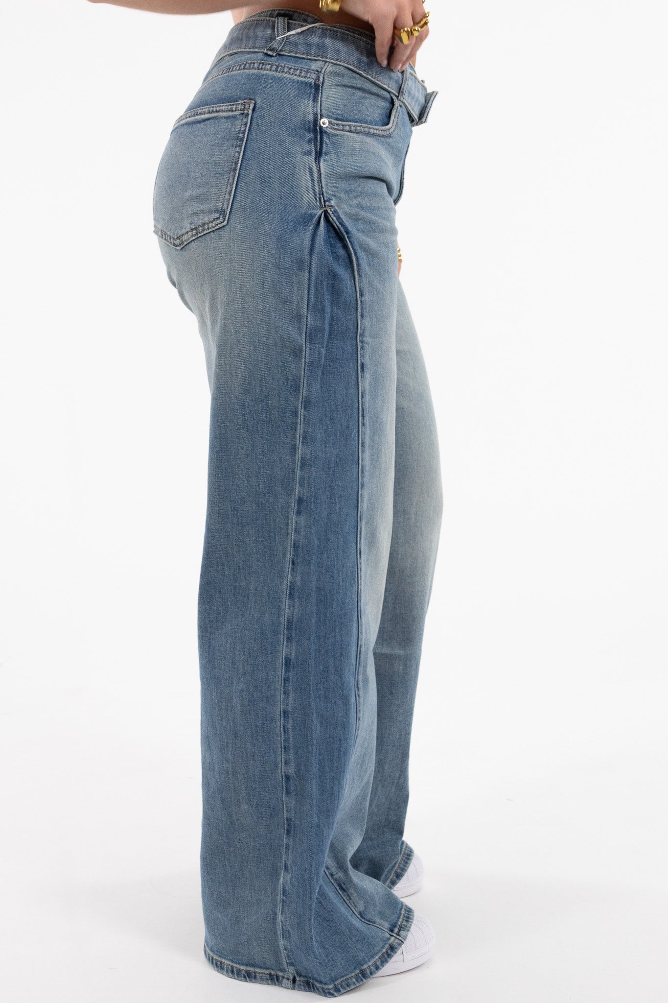 Viral Double Denim Jeans