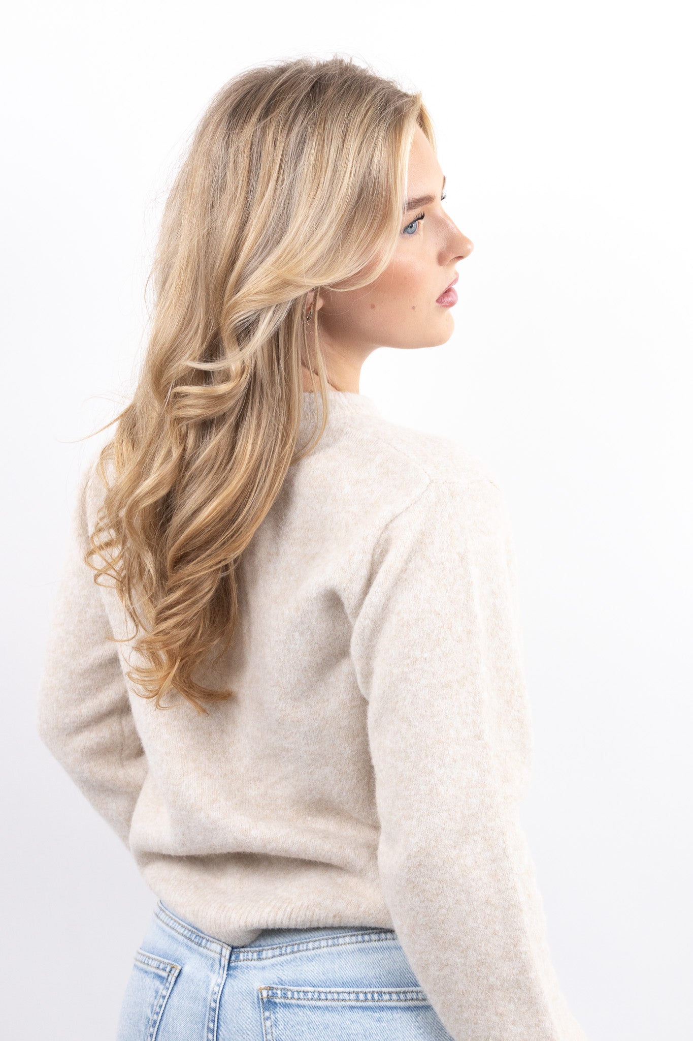 Teddy Embroidered Sweater