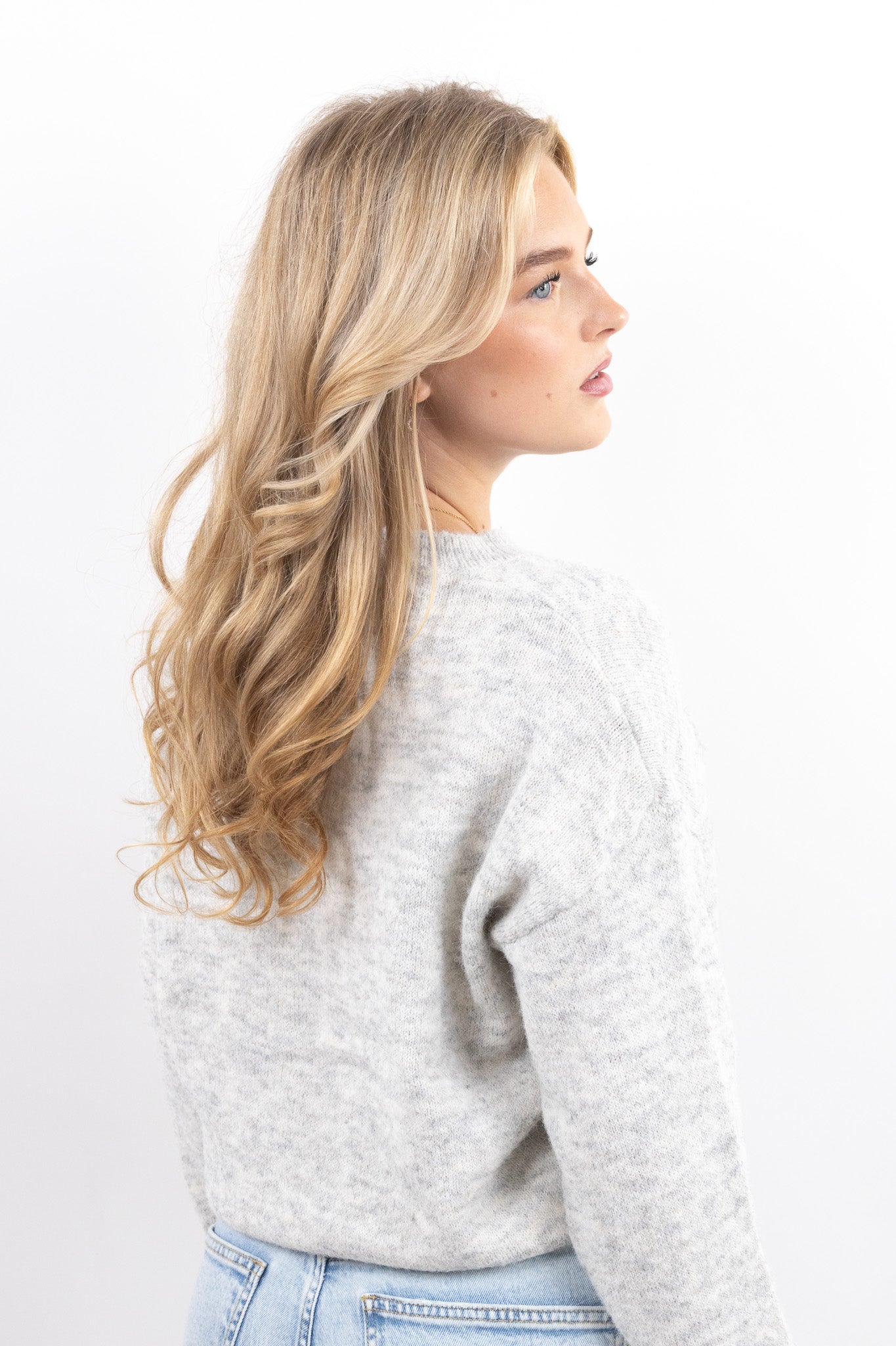 Floral Knit Sweater