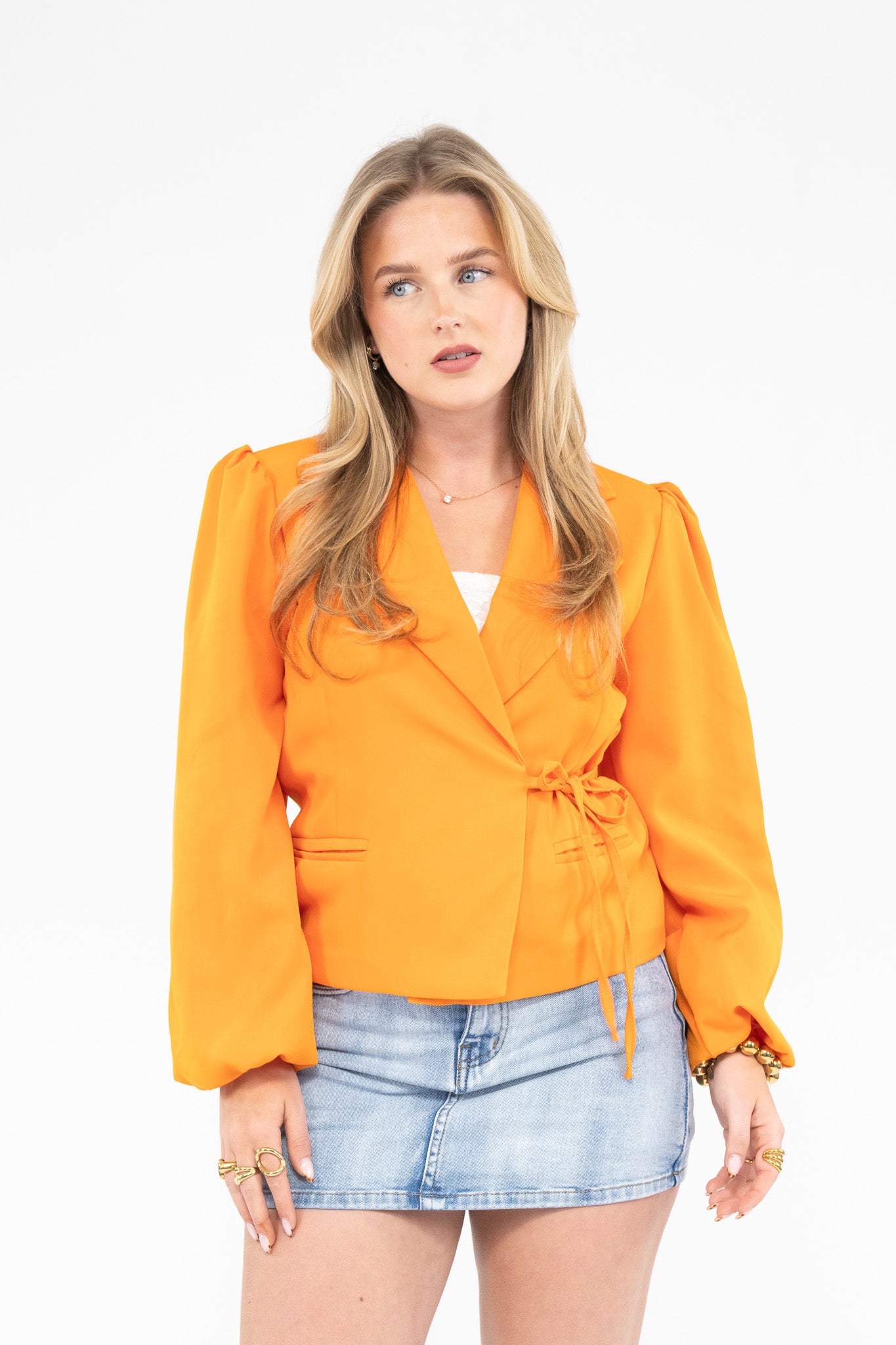 Kingsday Wrap Blazer