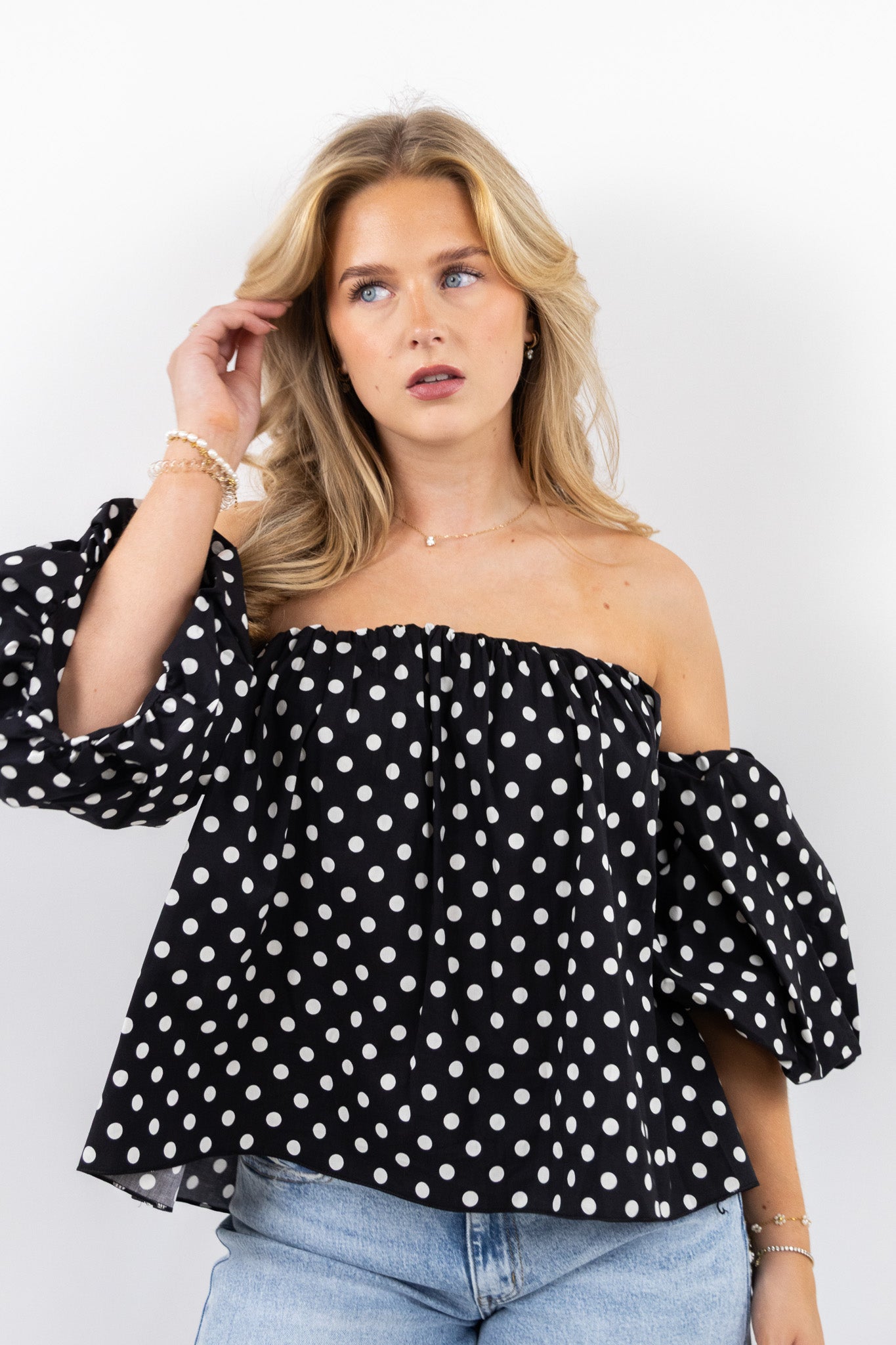 Puffy Dot Top