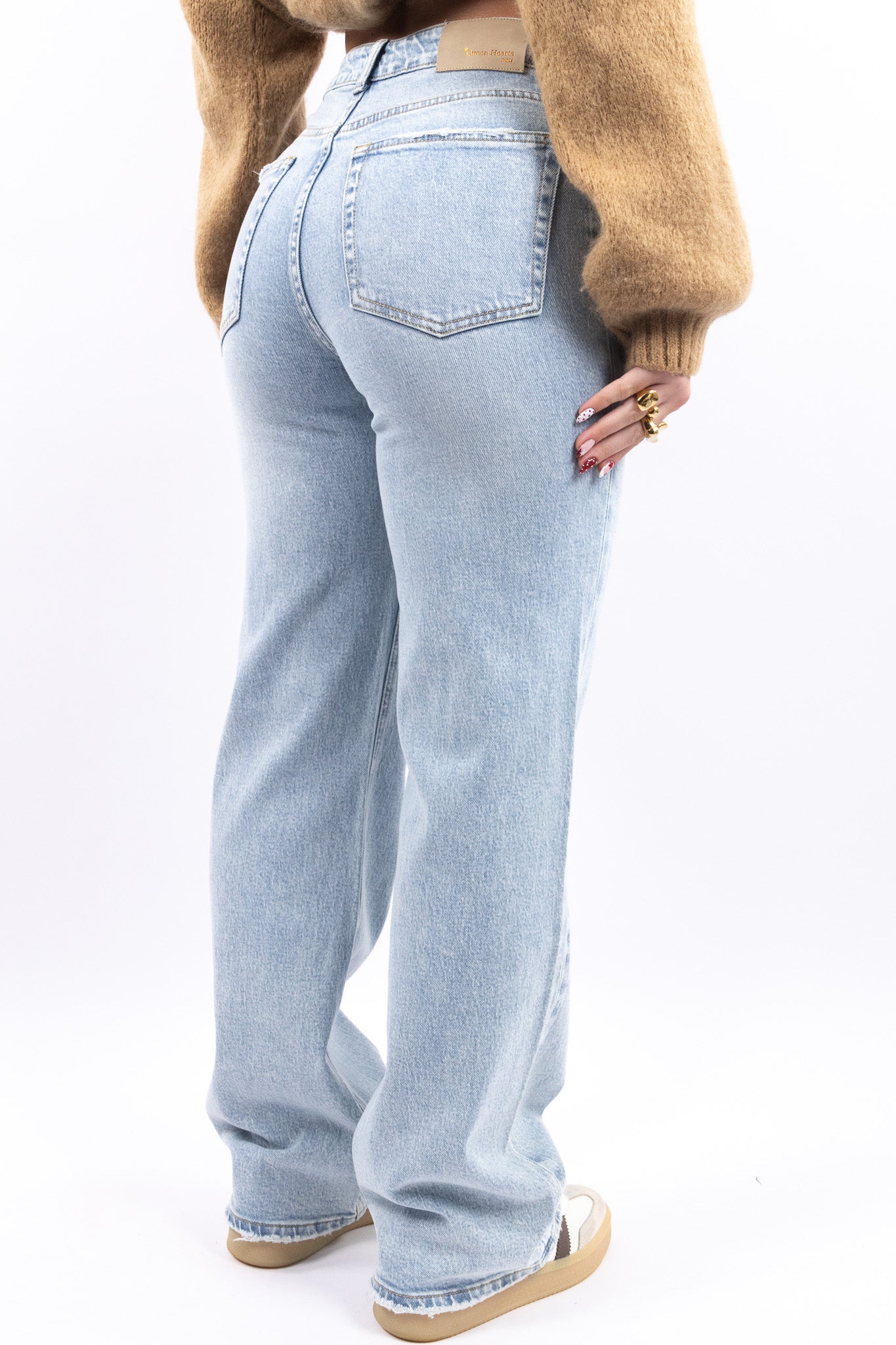 Leya wide leg jeans - stretch
