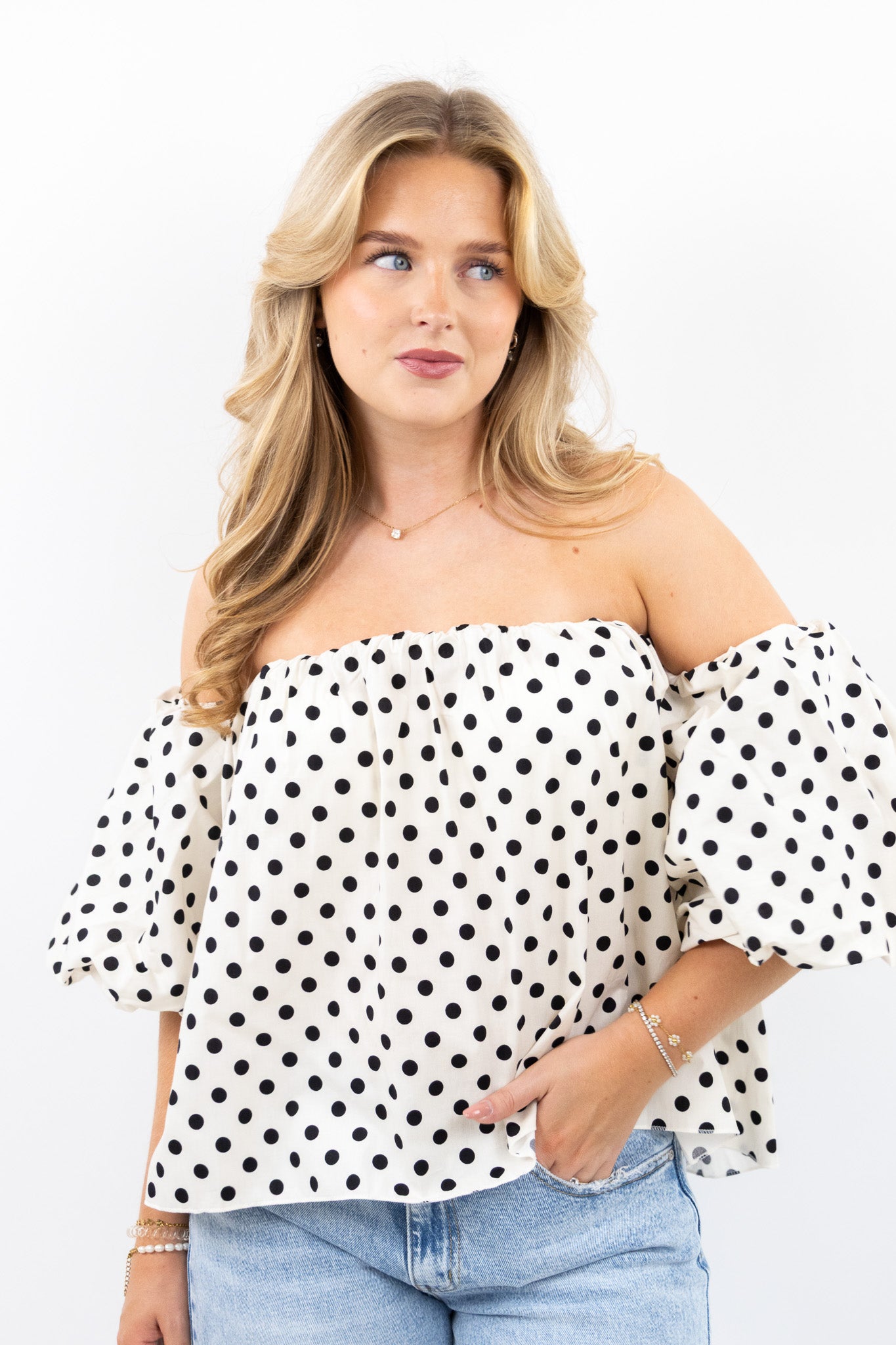 Puffy Dot Top