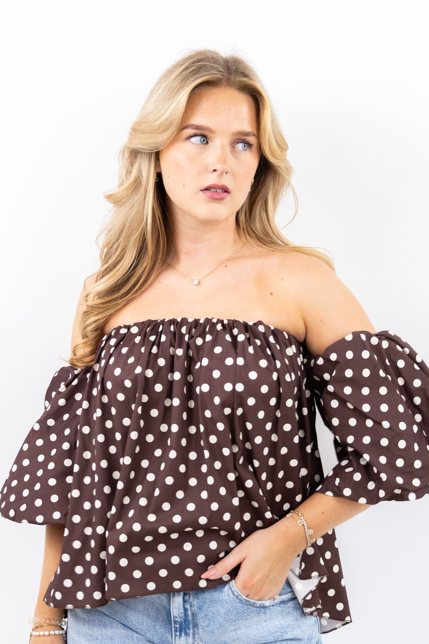 Puffy Dot Top