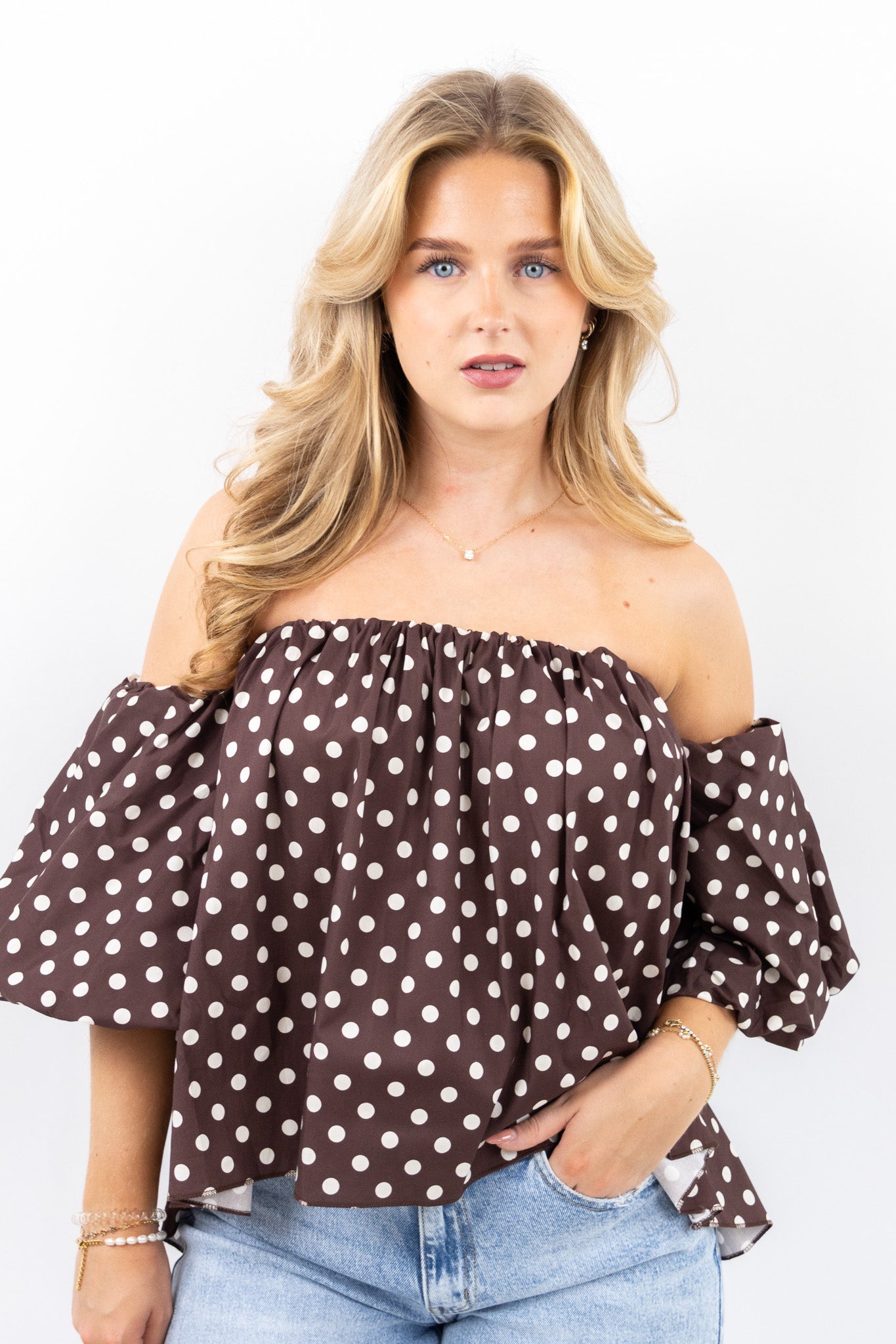 Puffy Dot Top