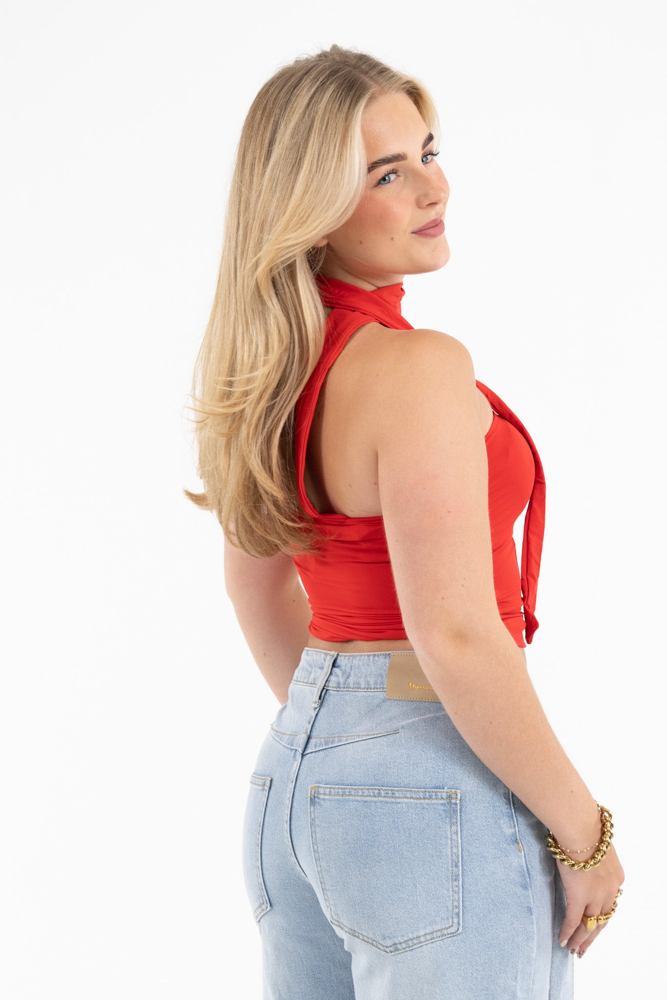 Scarf Bandeau Top