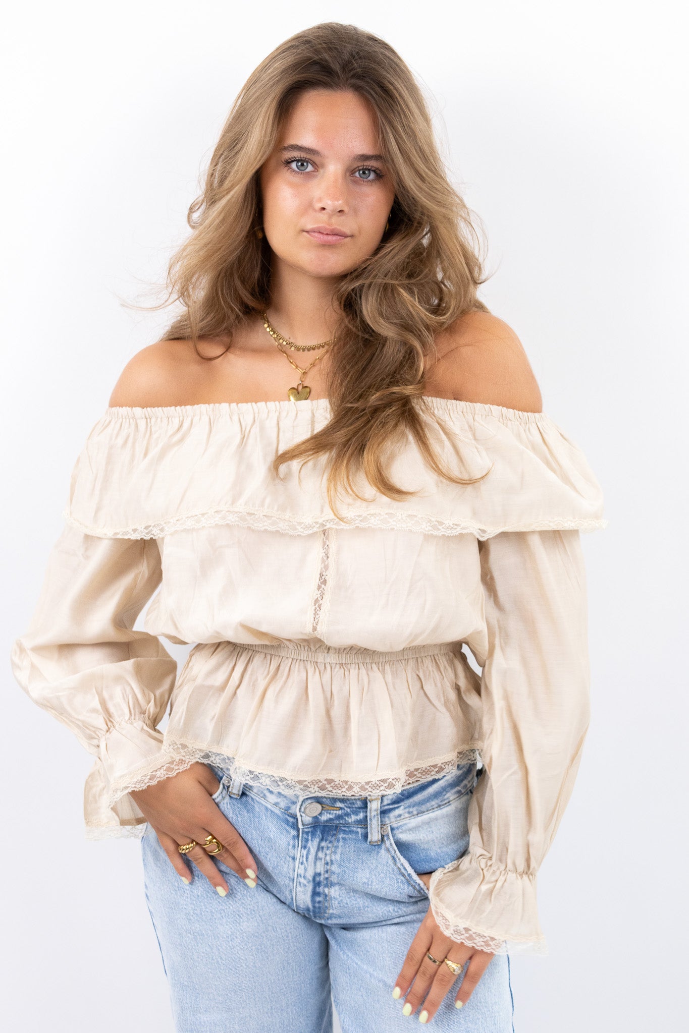 Boho Ruffle Top