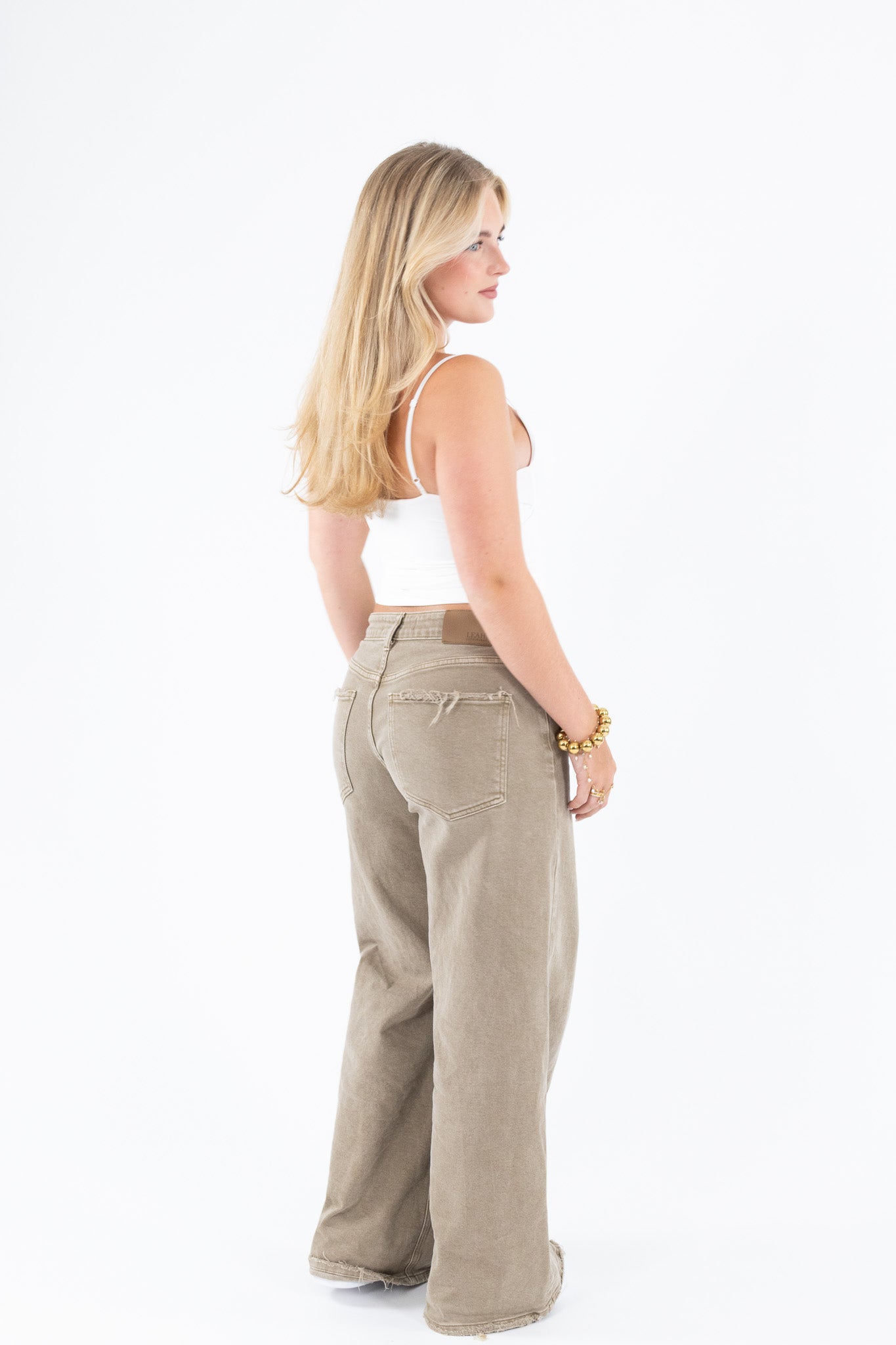 Baggy Fit Wide Leg Jeans